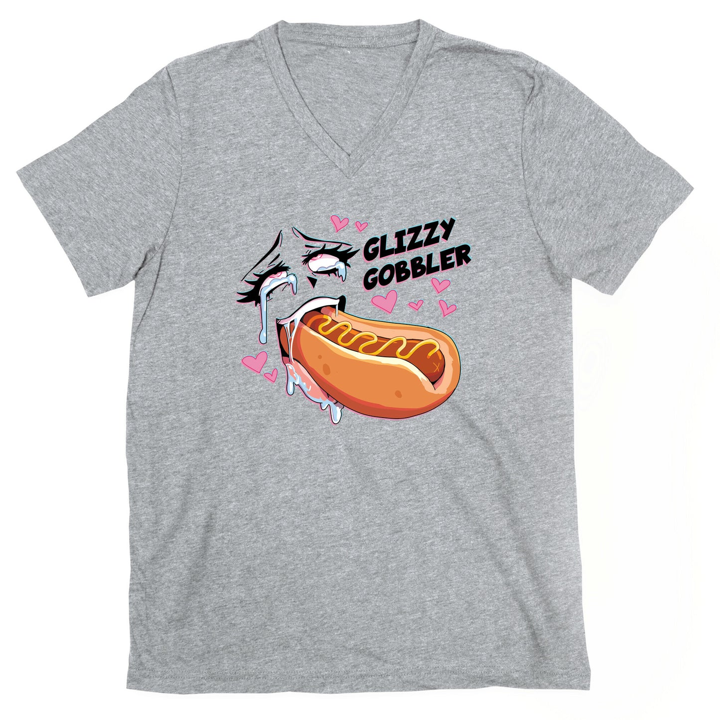 Ahegao Glizzy Gobbler V-Neck