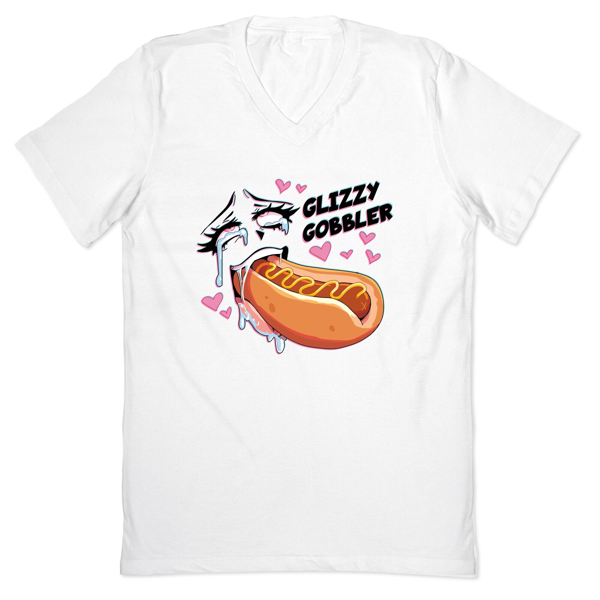 Ahegao Glizzy Gobbler V-Neck