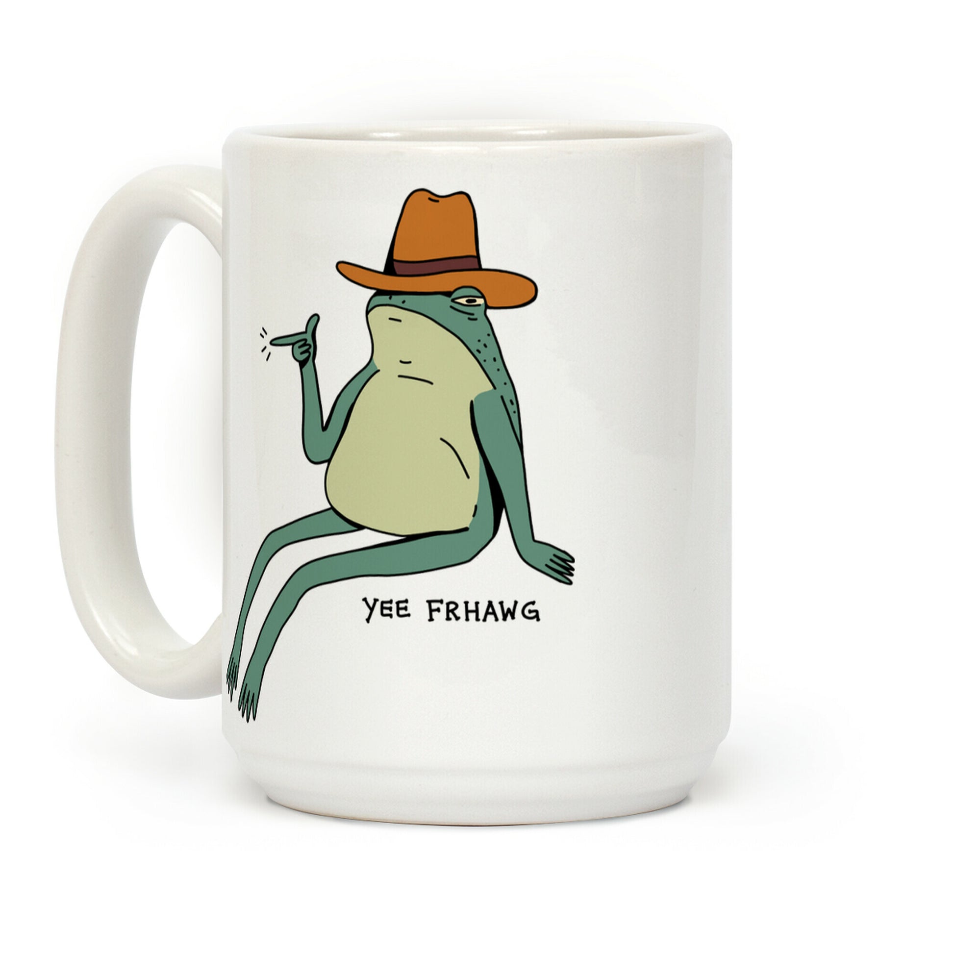 Yee Frhawg Frog Coffee Mug