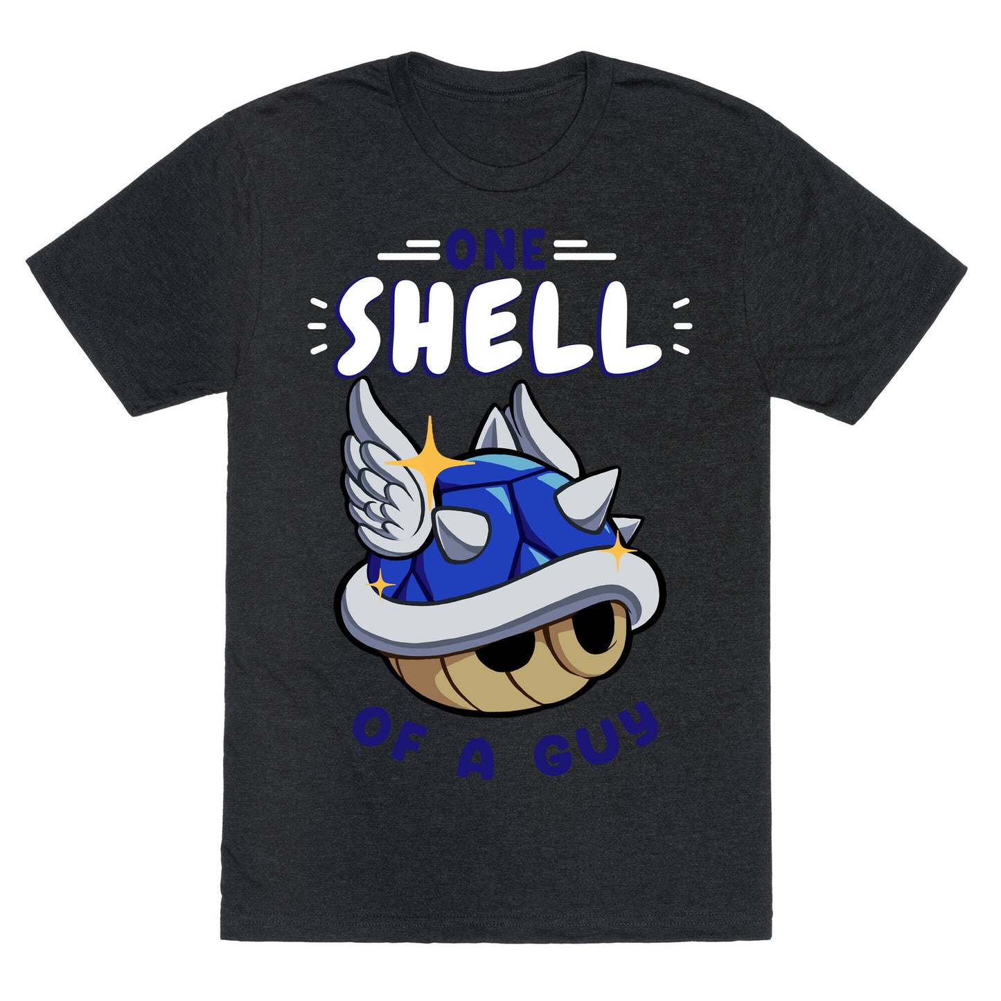 One Shell of A Guy: Blueshell Ver Unisex Triblend Tee