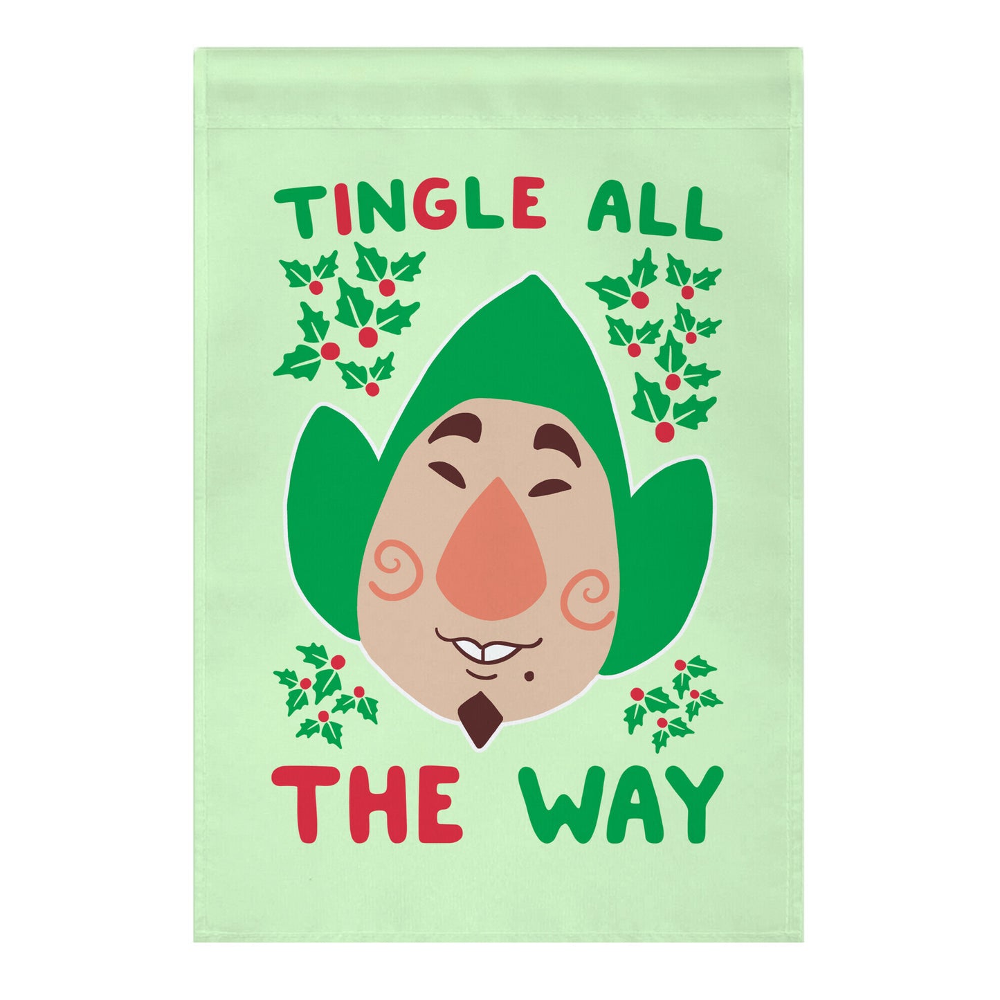 Tingle All the Way Garden Flag