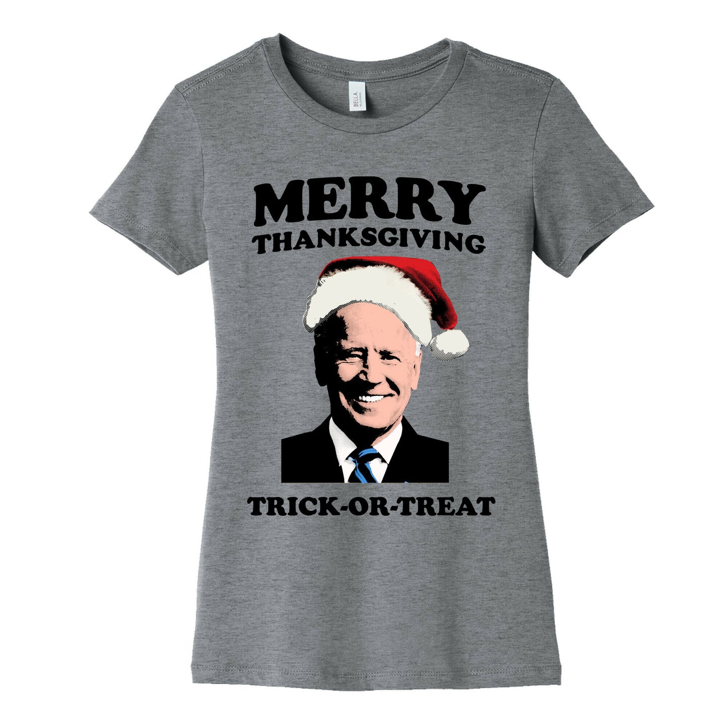 Merry Thanksgiving, Trick or Treat Women's Cotton Tee