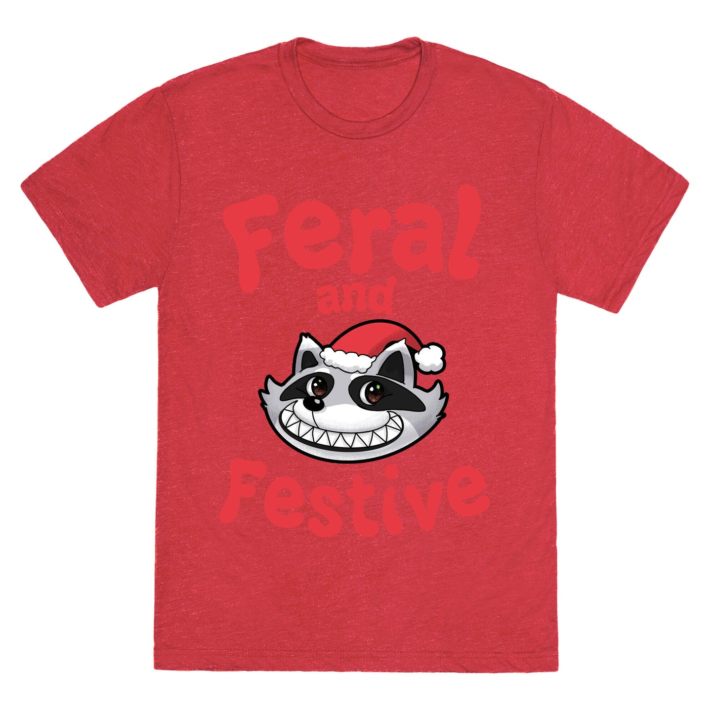 Festive and Feral Unisex Triblend Tee