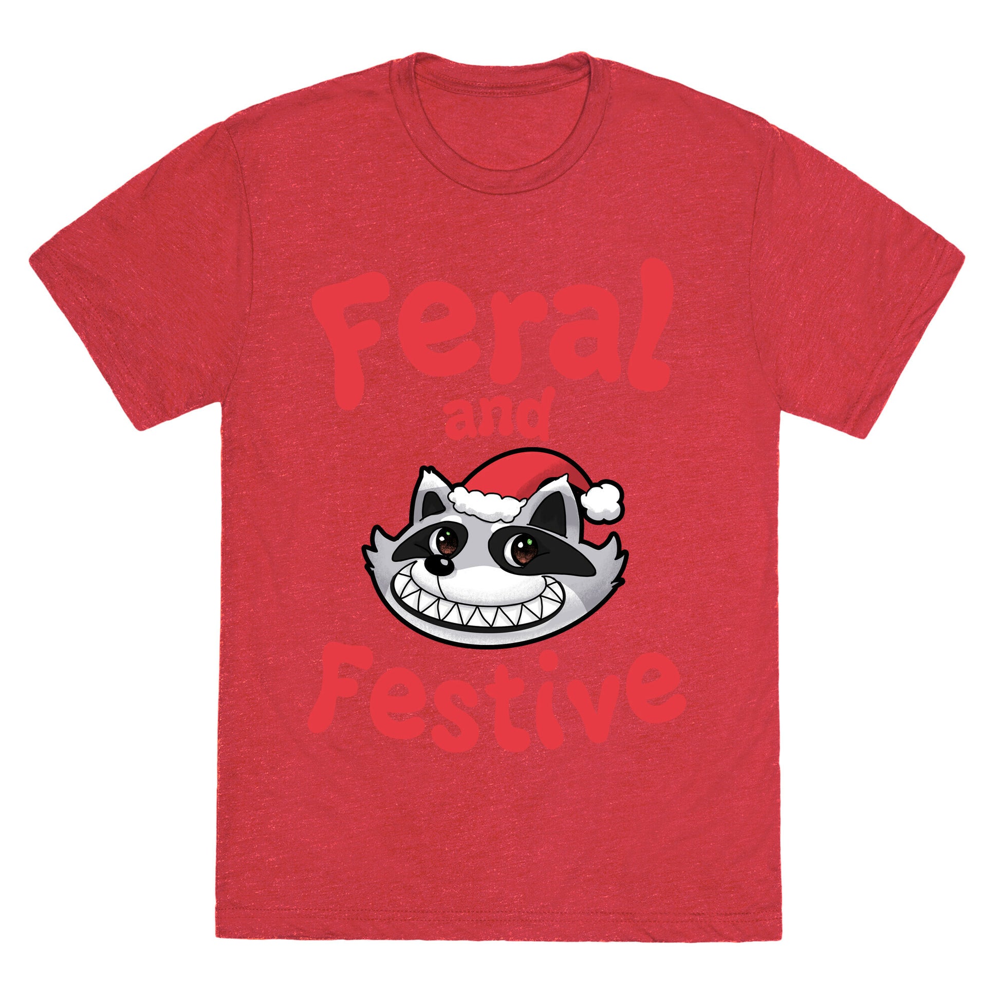 Festive and Feral Unisex Triblend Tee