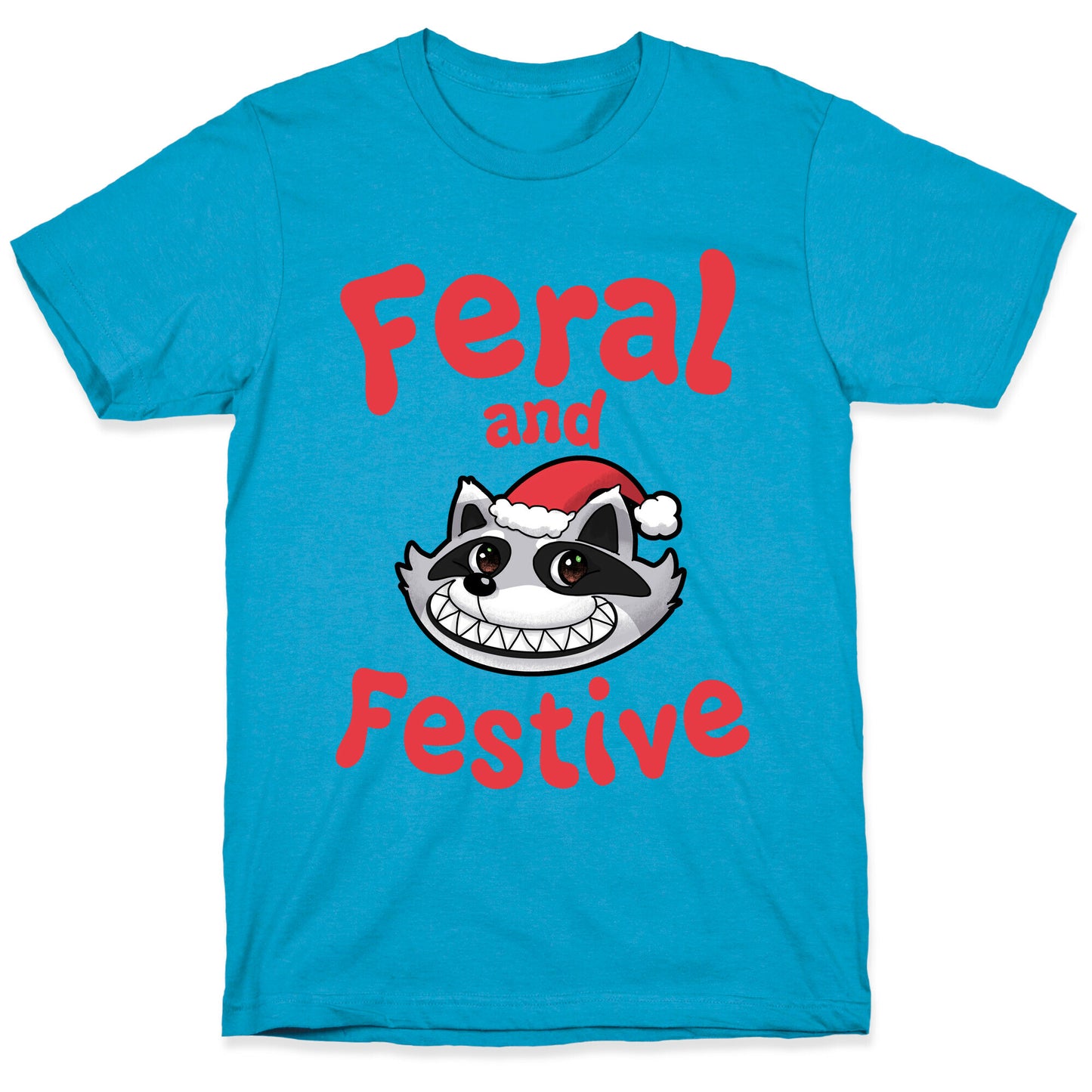 Festive and Feral Unisex Triblend Tee