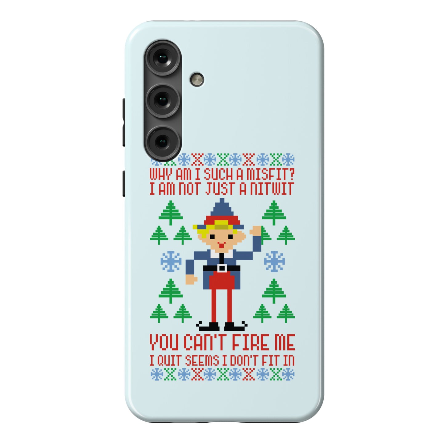 Why am I Such a Misfit I Am Not Just a Nitwit Phone Case