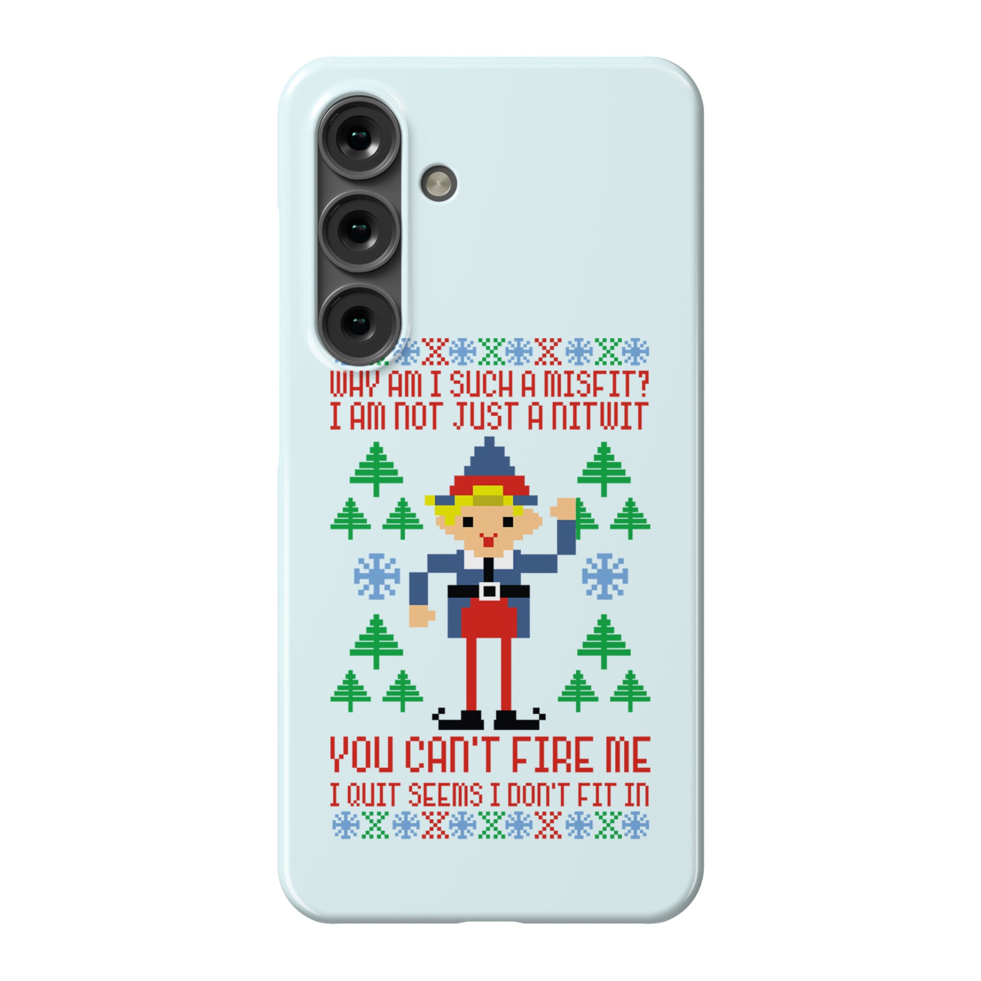 Why am I Such a Misfit I Am Not Just a Nitwit Phone Case
