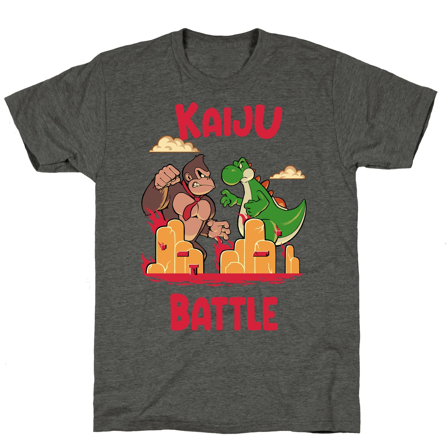 Kaiju Battle Unisex Triblend Tee
