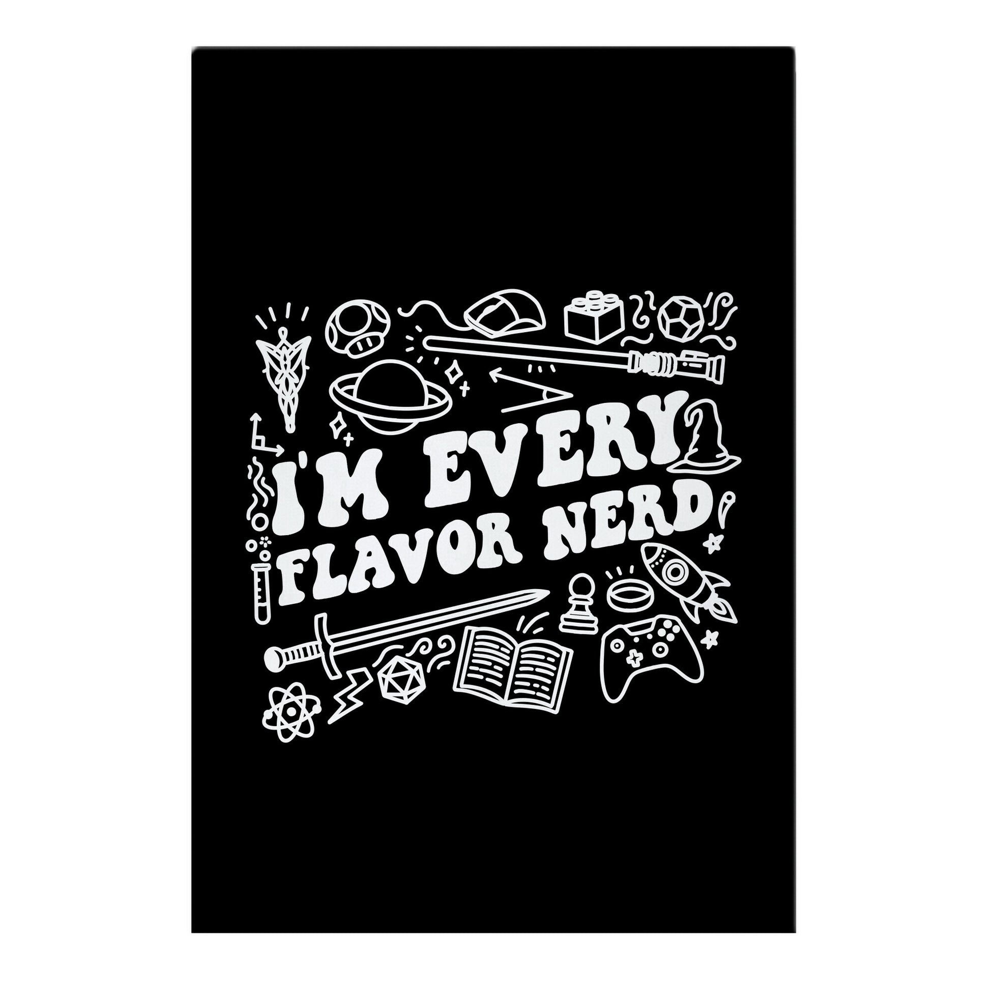 I'm Every Flavor Nerd Garden Flag