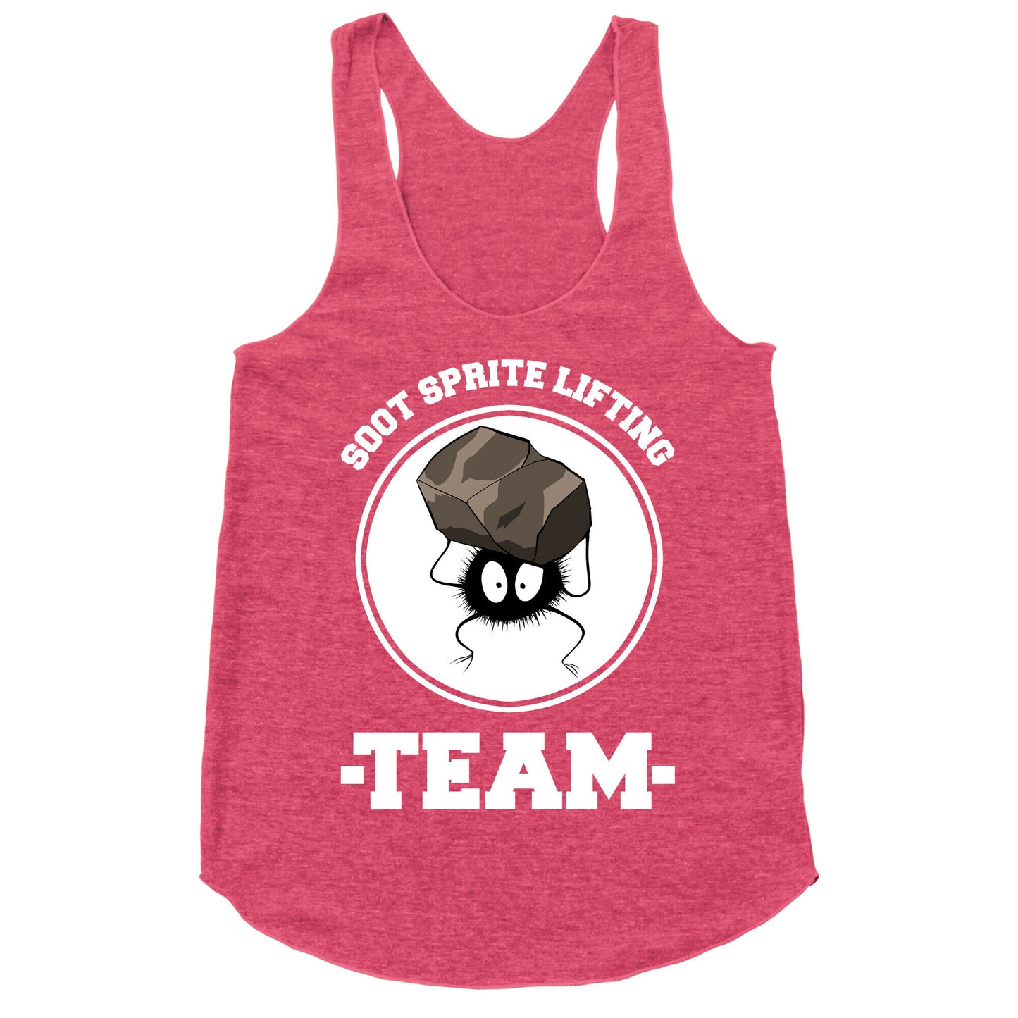 Soot Sprite Lifting Team Racerback Tank