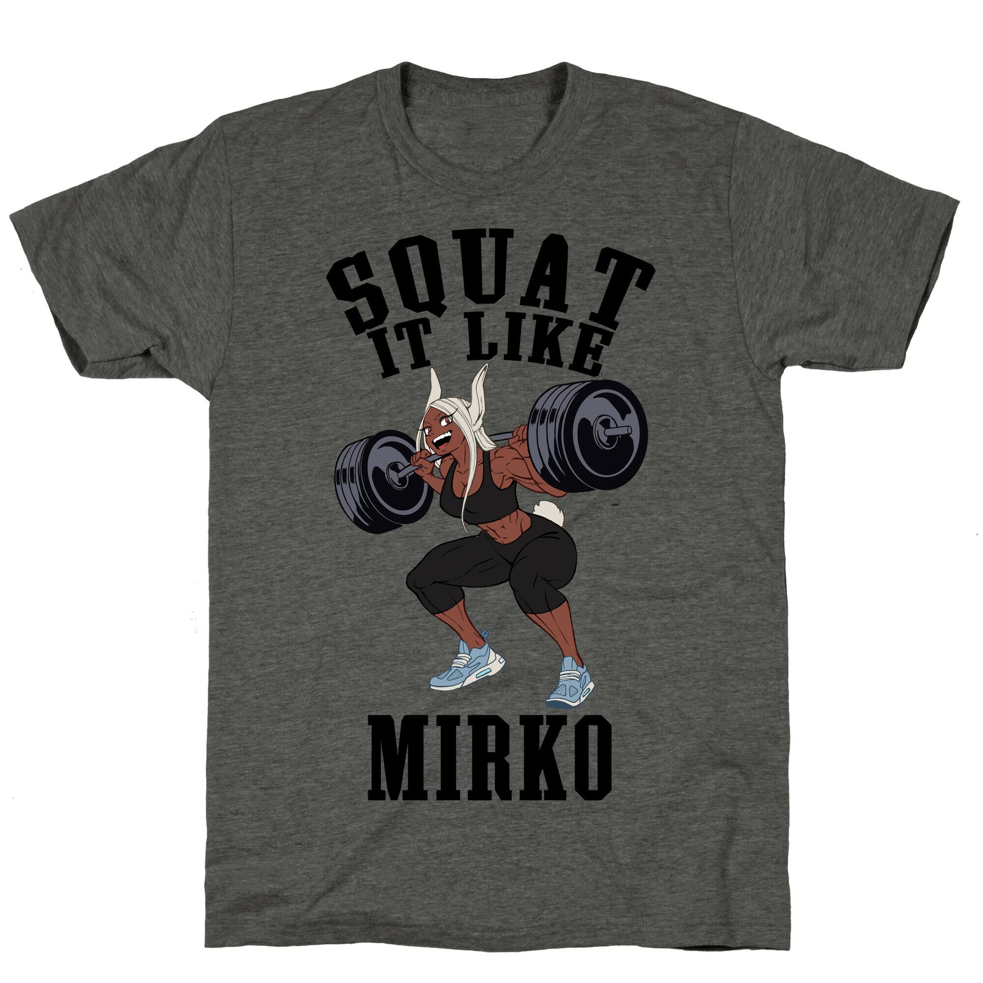 Squat It Like Mirko Unisex Triblend Tee