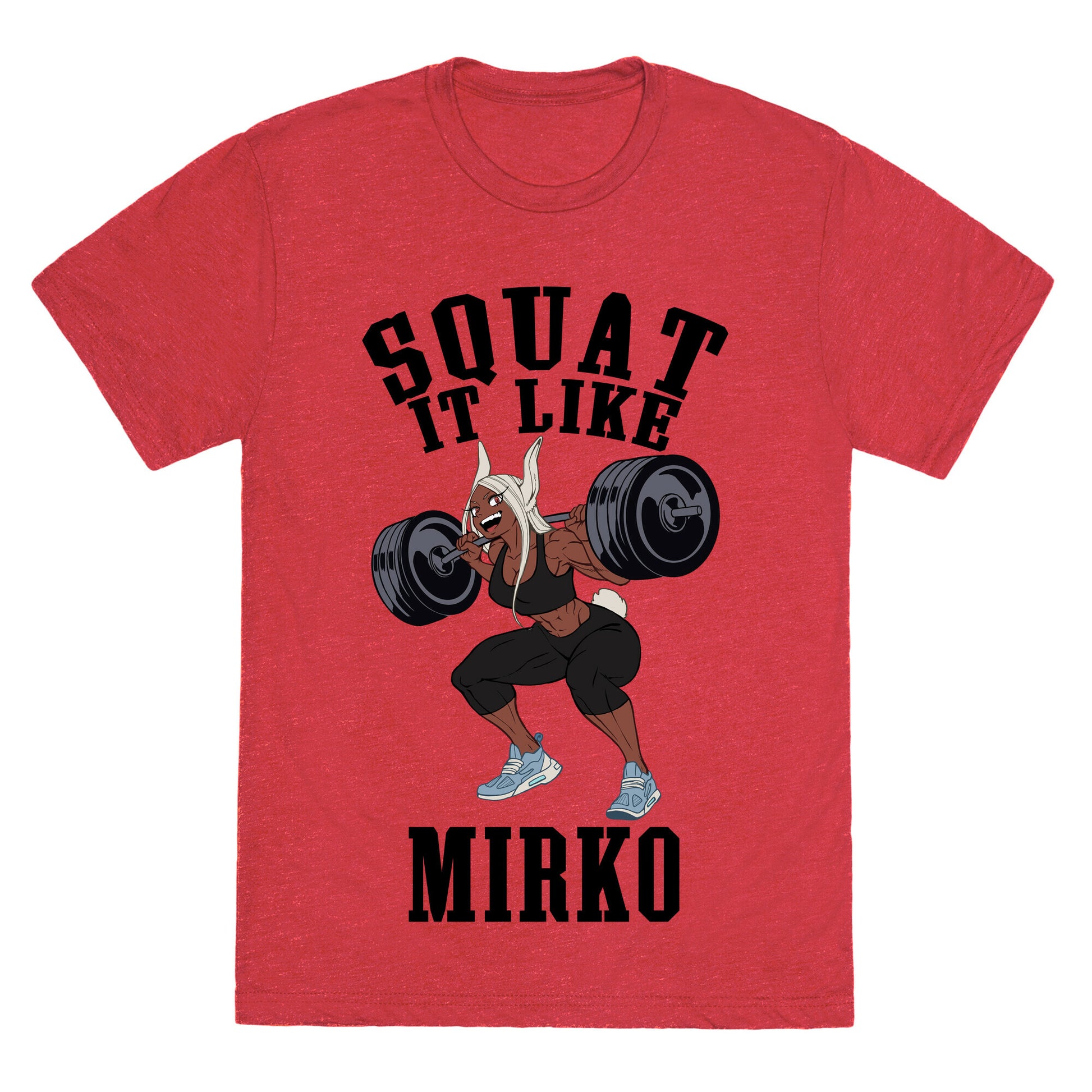 Squat It Like Mirko Unisex Triblend Tee
