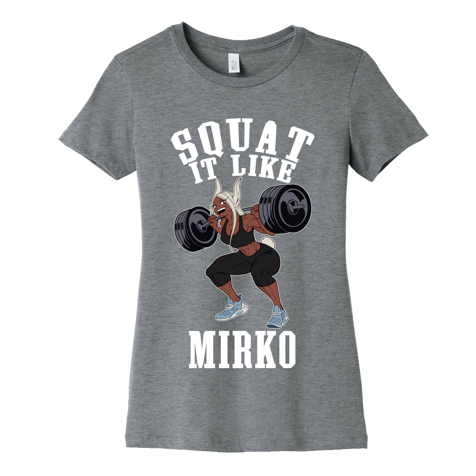 Squat It Like Mirko Women's Cotton Tee