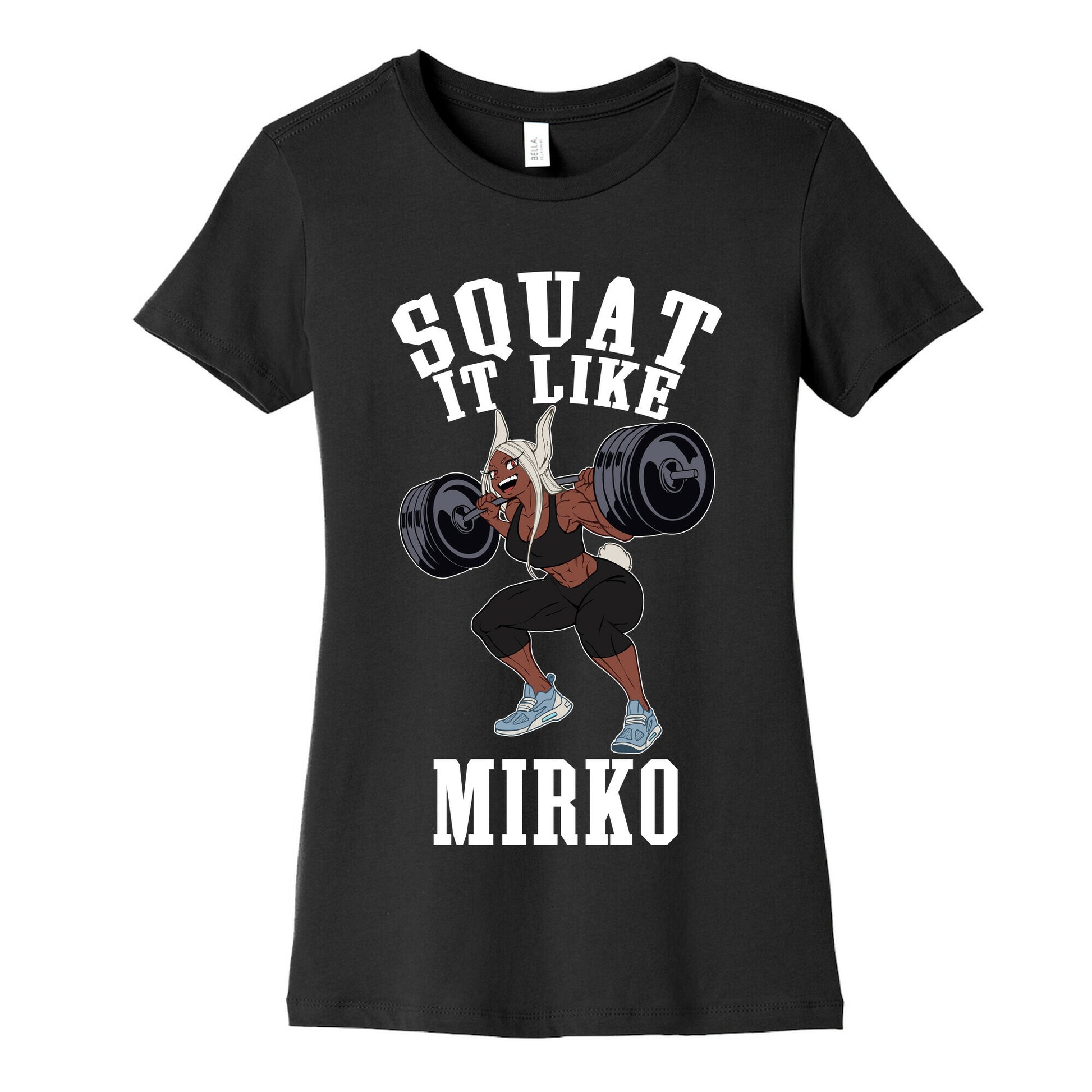 Squat It Like Mirko Women's Cotton Tee