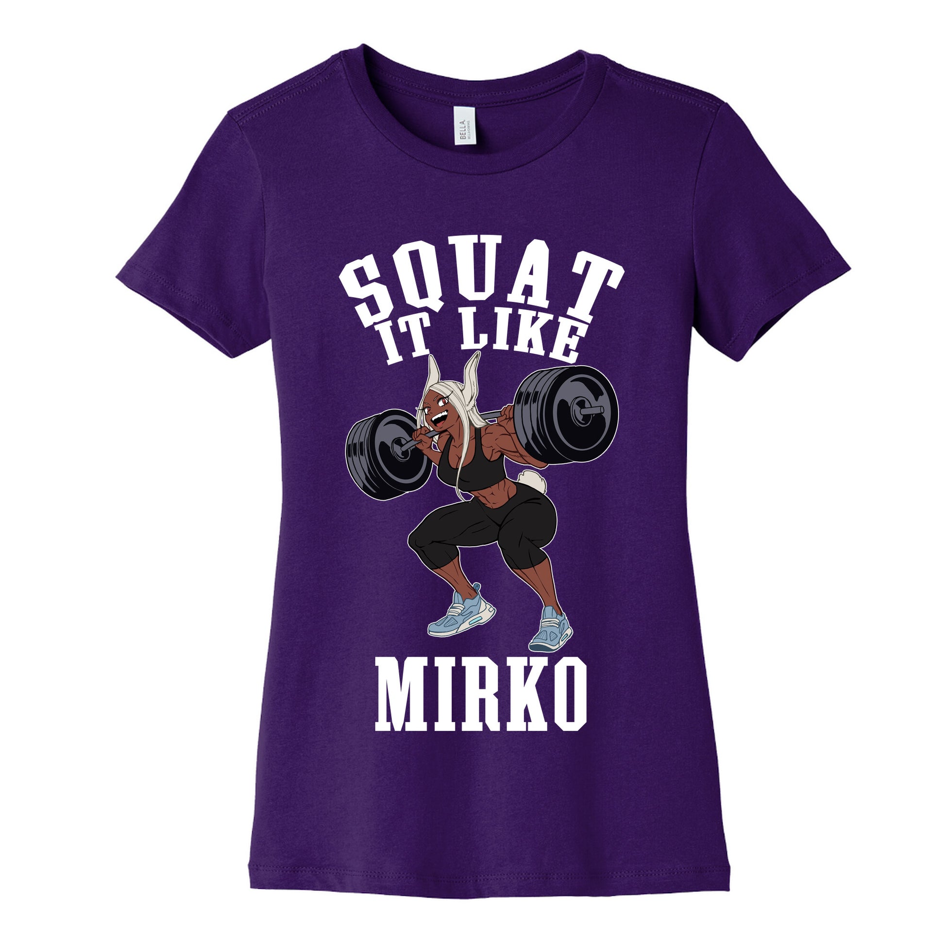 Squat It Like Mirko Women's Cotton Tee