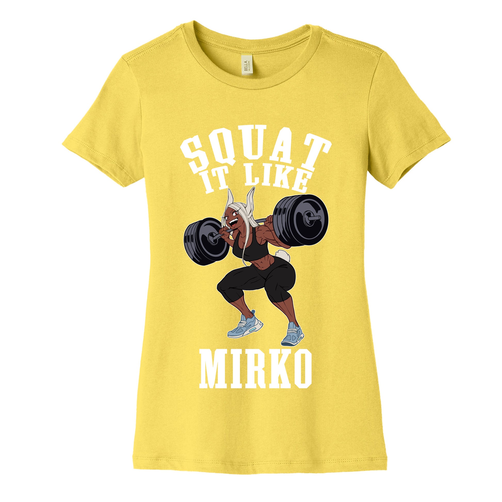 Squat It Like Mirko Women's Cotton Tee
