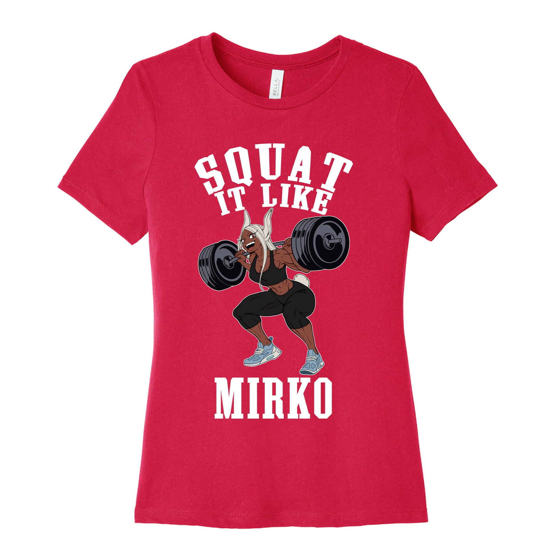 Squat It Like Mirko Women's Cotton Tee