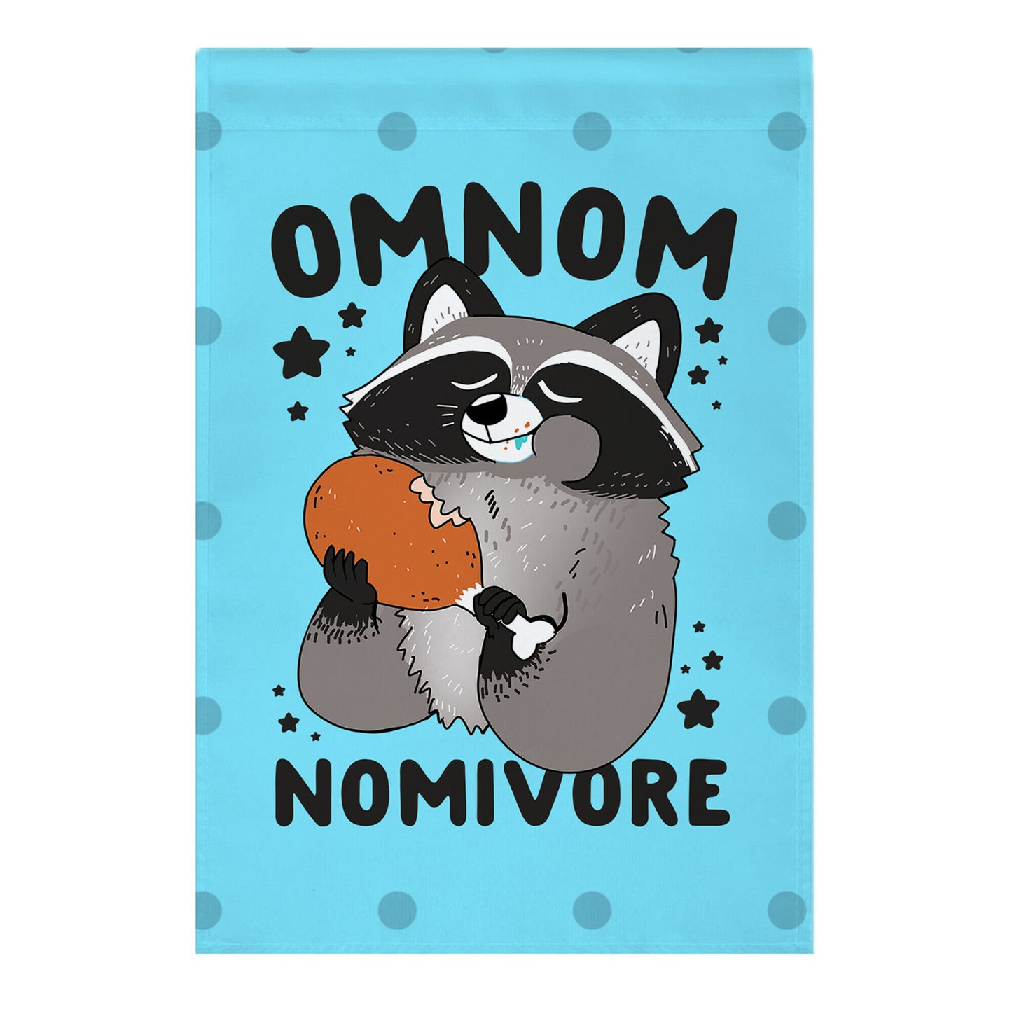 Omnomnomivore Garden Flag