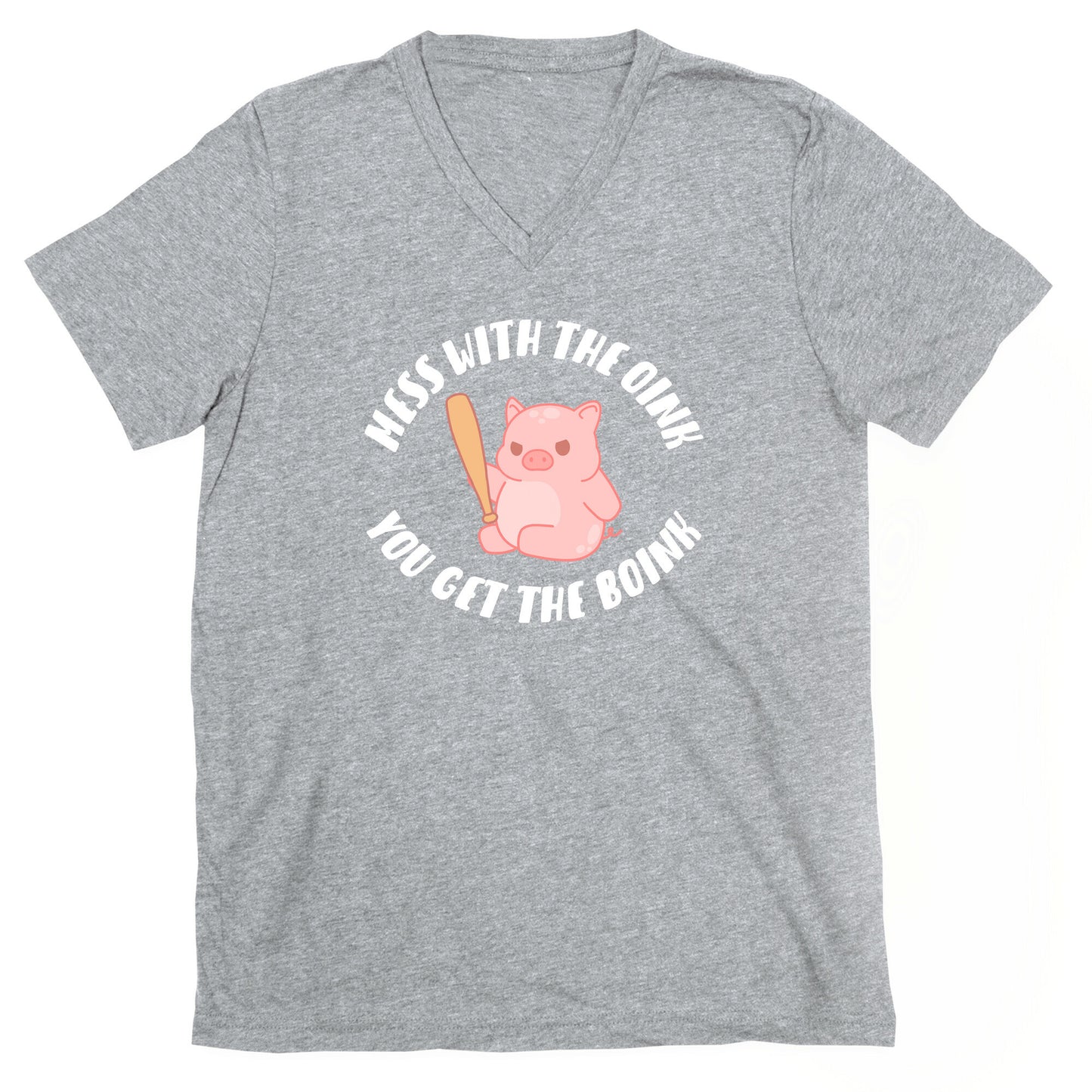 Mess With The Oink You Get The Boink V-Neck