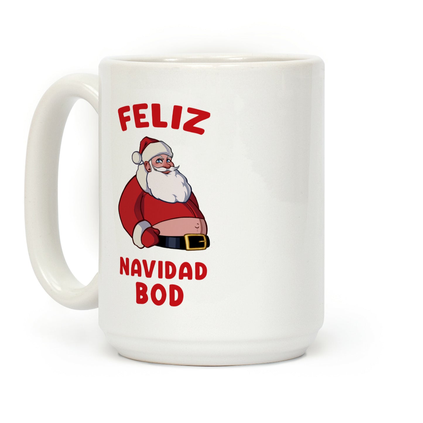Feliz Navidad Bod Coffee Mug