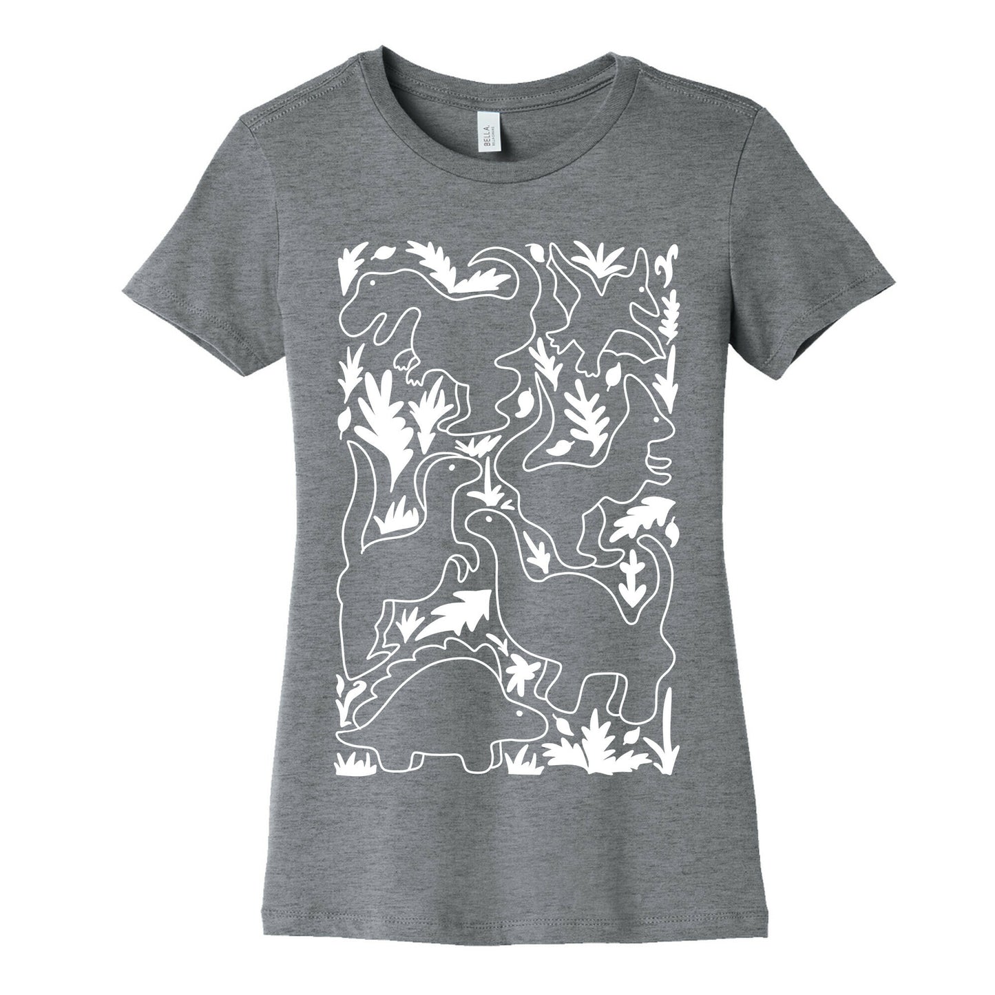 Very Poorly Drawn Dinosaurs Women's Cotton Tee