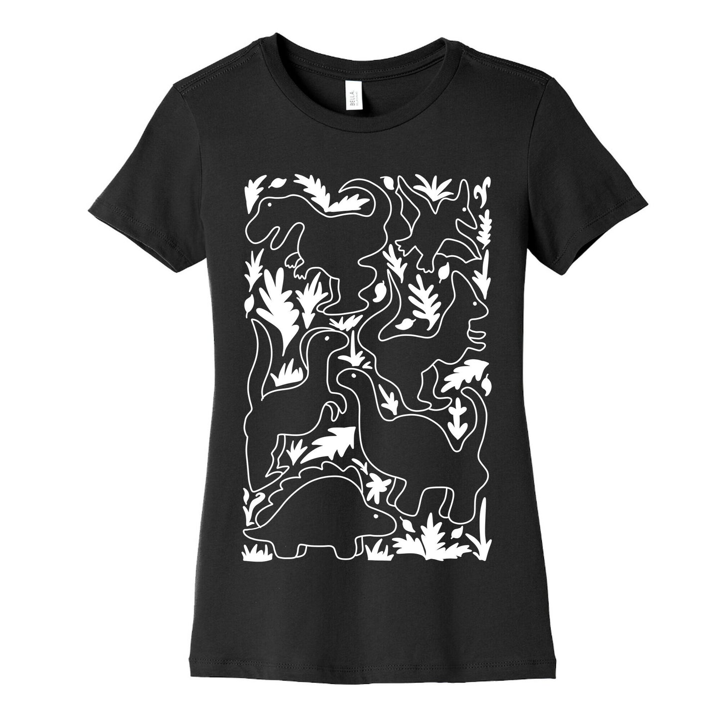 Very Poorly Drawn Dinosaurs Women's Cotton Tee