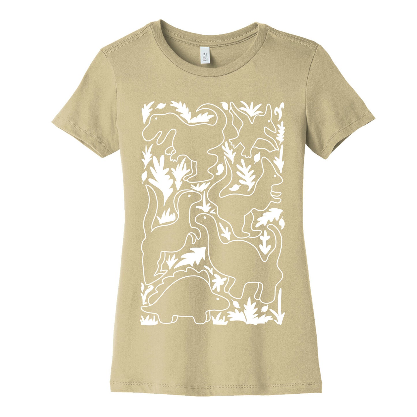 Very Poorly Drawn Dinosaurs Women's Cotton Tee
