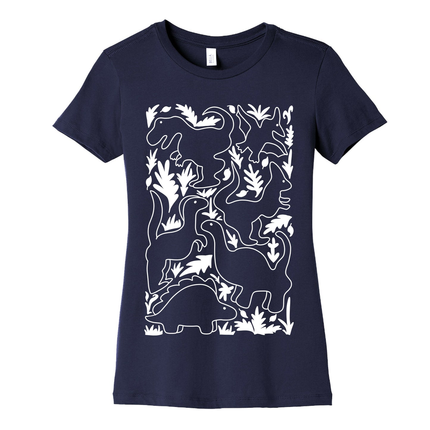 Very Poorly Drawn Dinosaurs Women's Cotton Tee