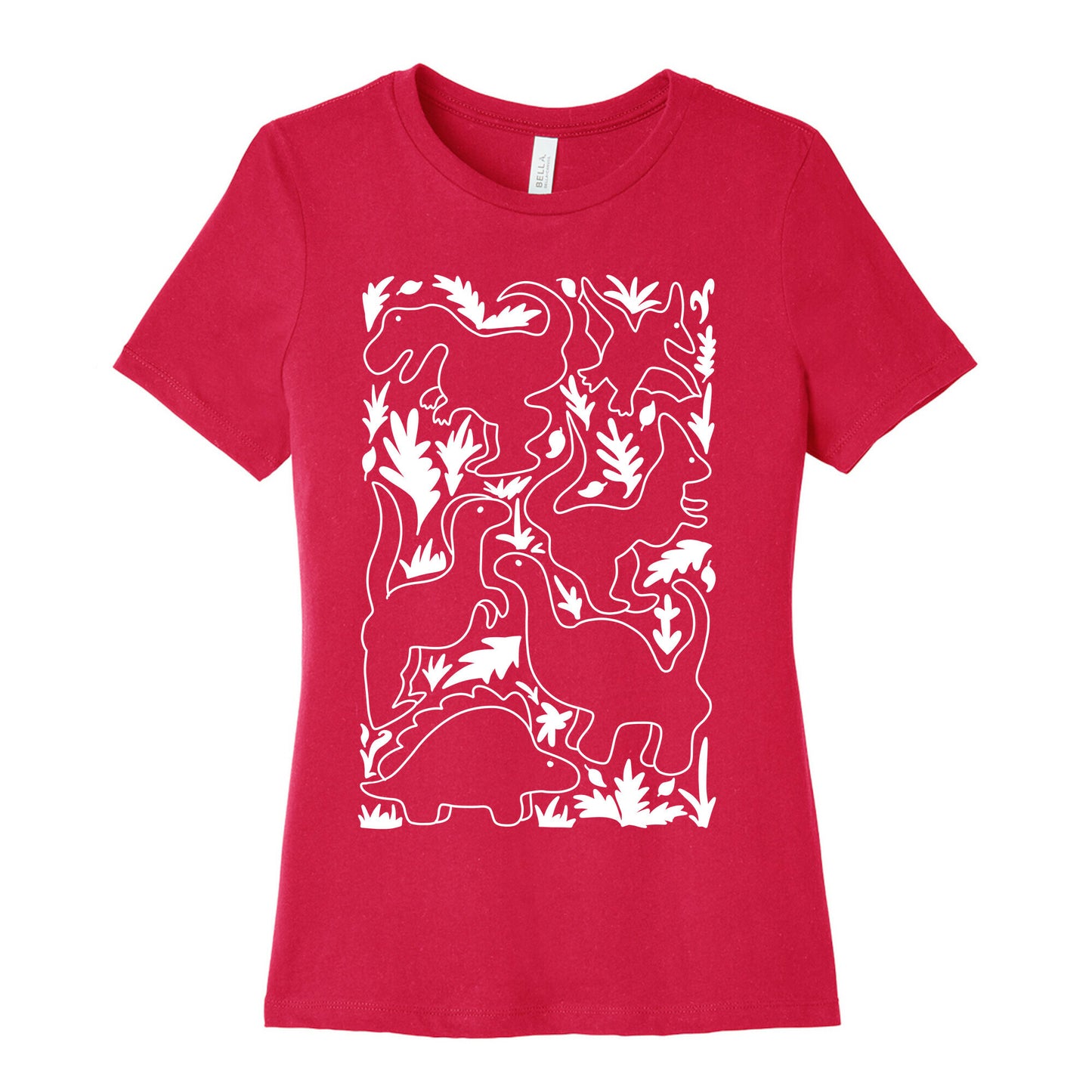 Very Poorly Drawn Dinosaurs Women's Cotton Tee