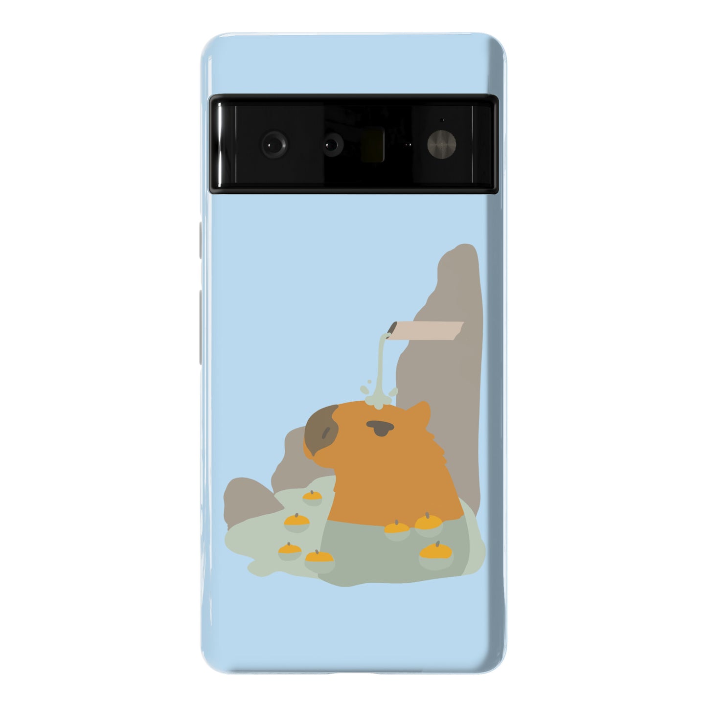 Capybara Hot Spring Phone Case