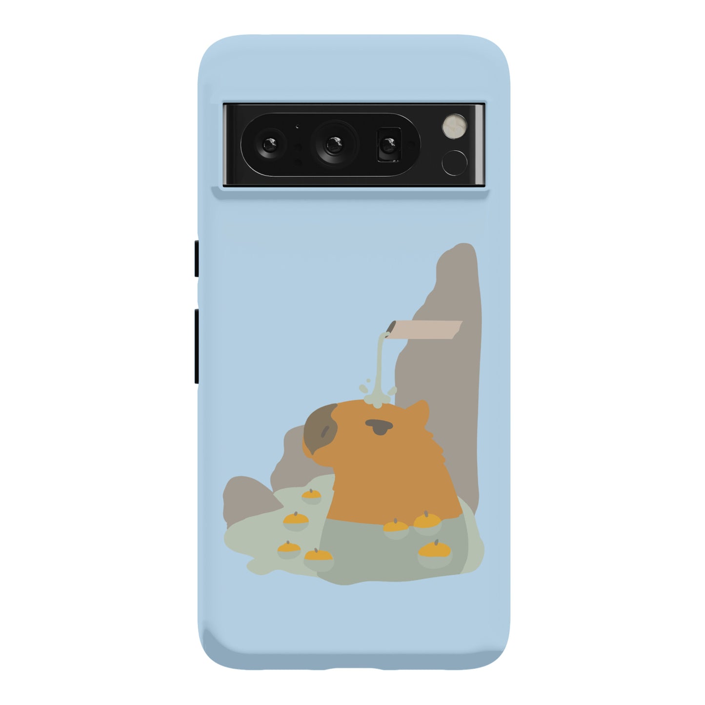 Capybara Hot Spring Phone Case