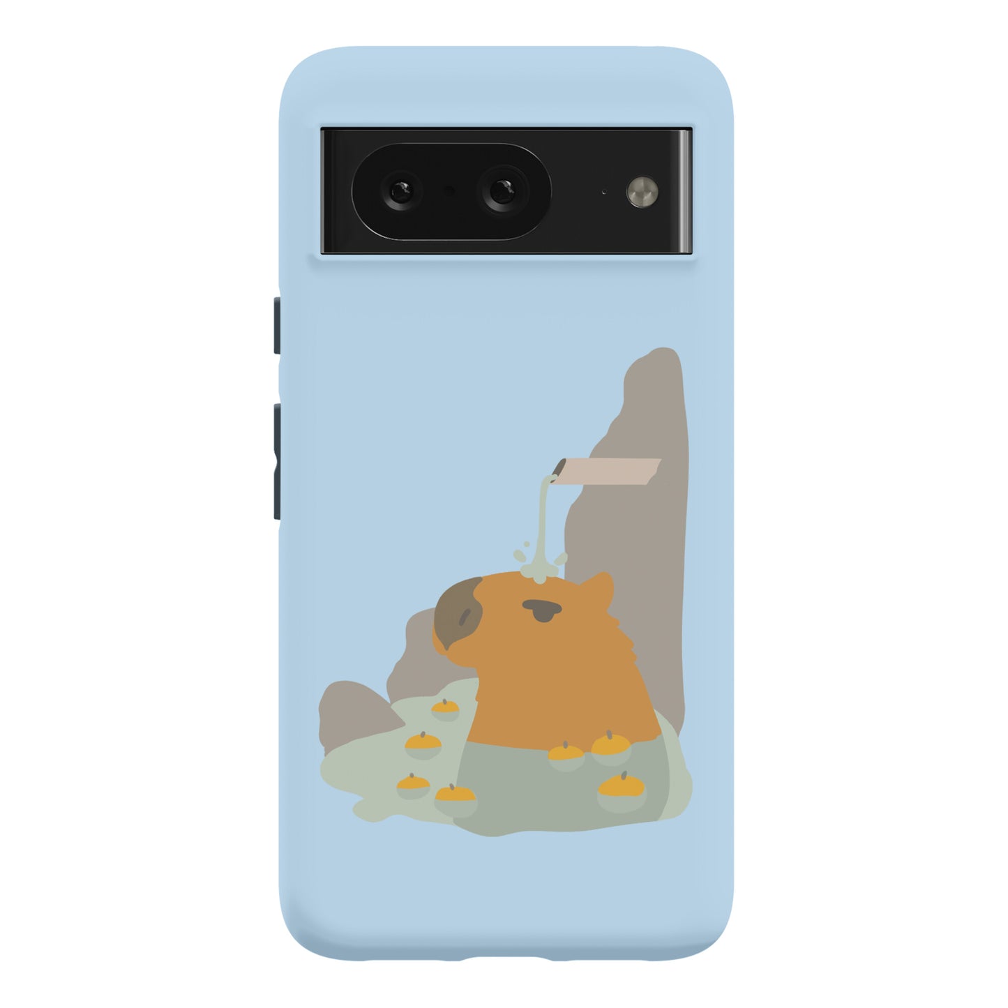 Capybara Hot Spring Phone Case