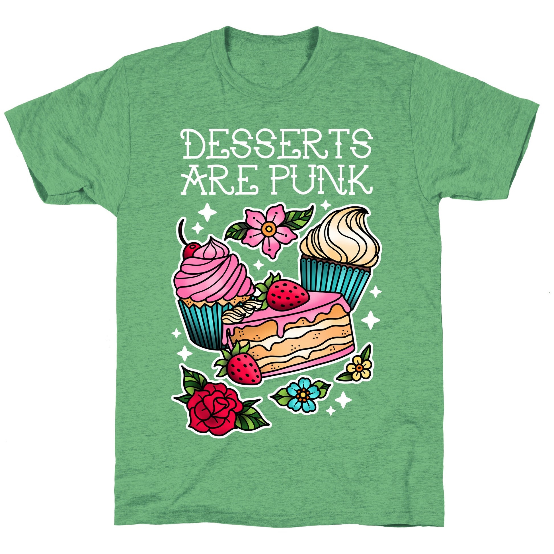Desserts are Punk Unisex Triblend Tee