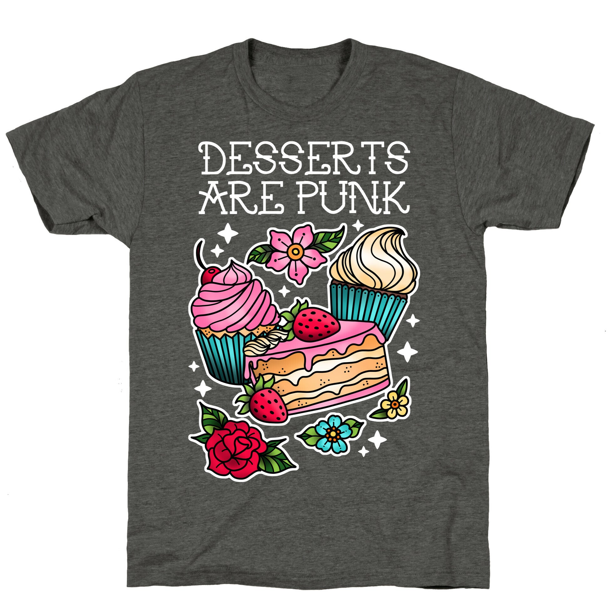 Desserts are Punk Unisex Triblend Tee