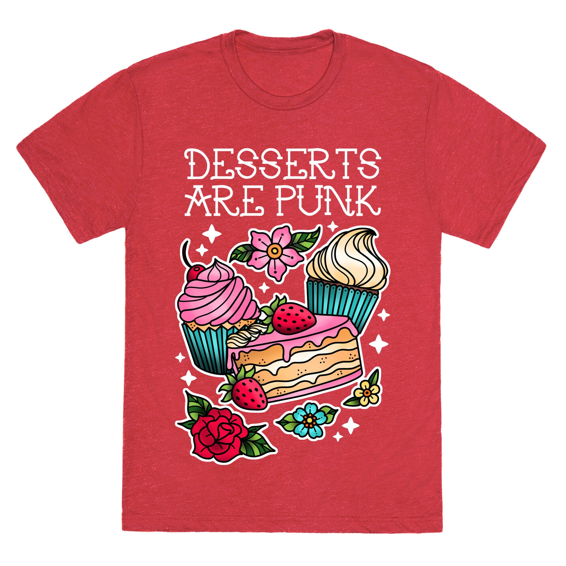Desserts are Punk Unisex Triblend Tee