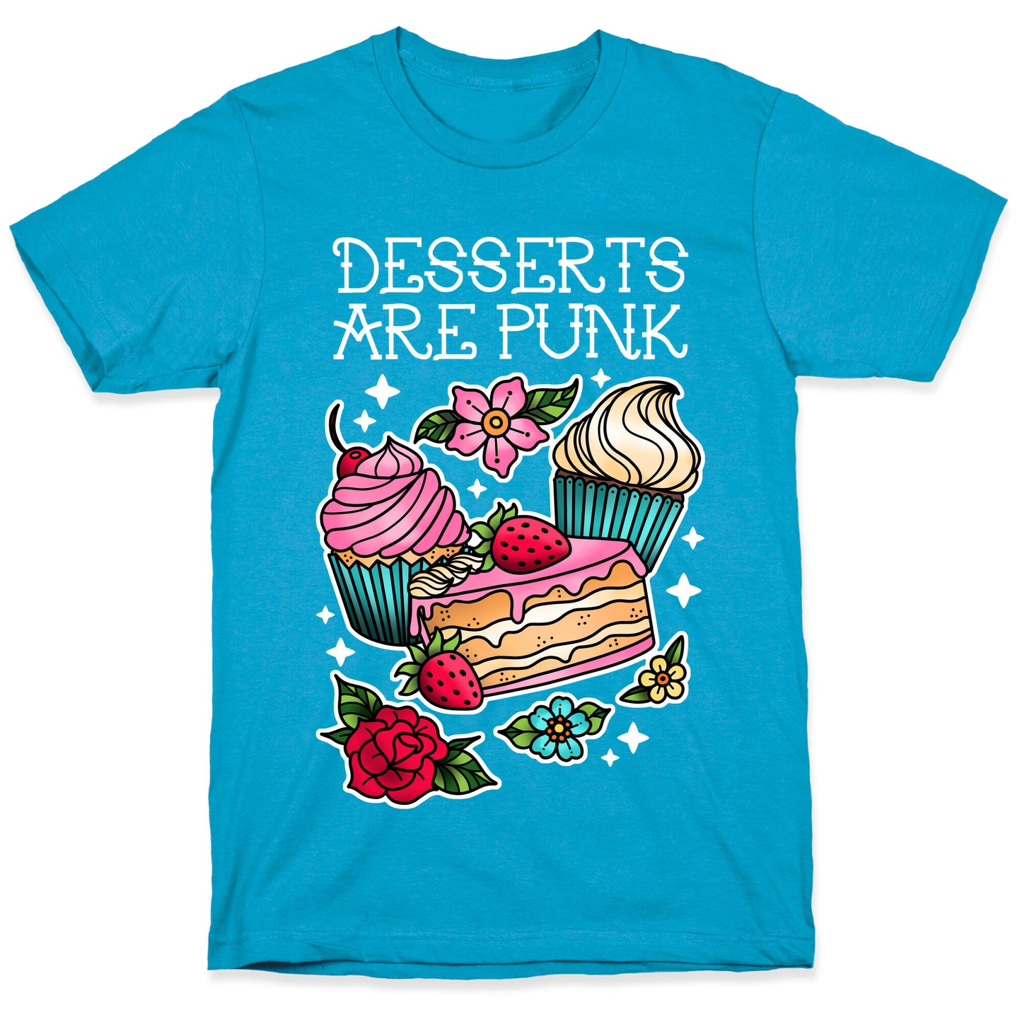 Desserts are Punk Unisex Triblend Tee