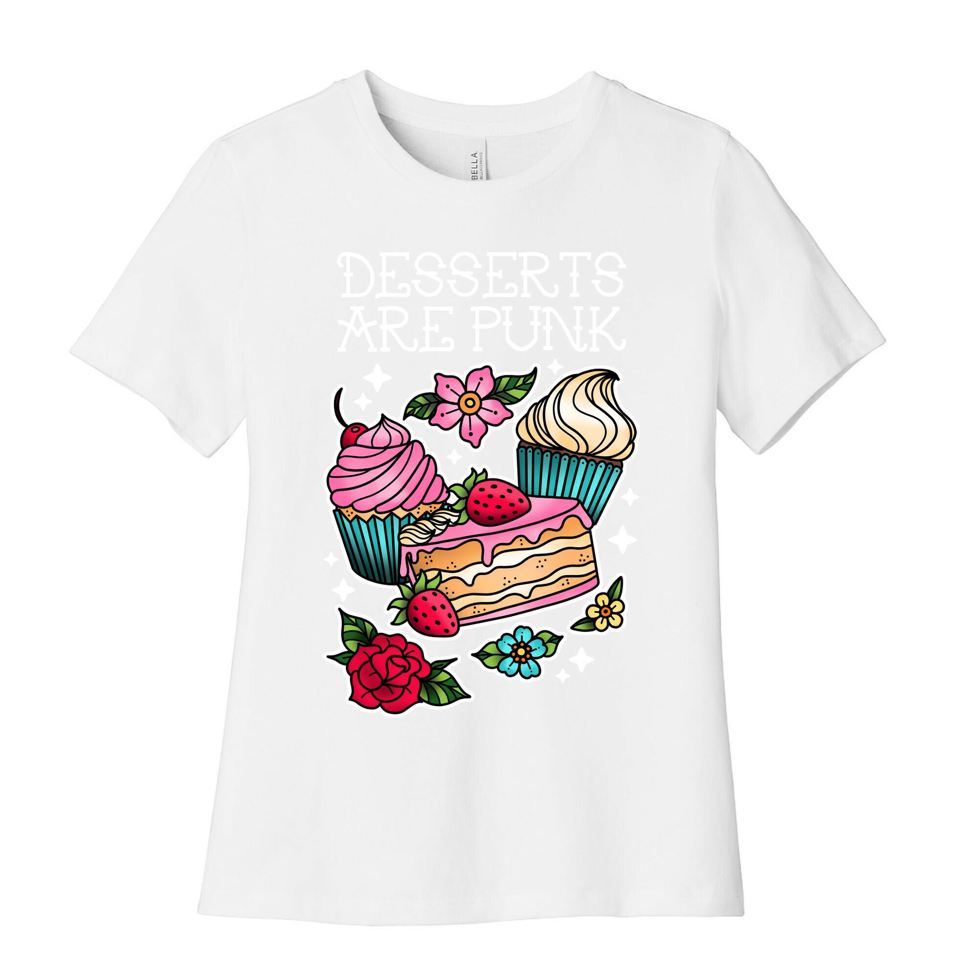 Desserts are Punk Women's Cotton Tee