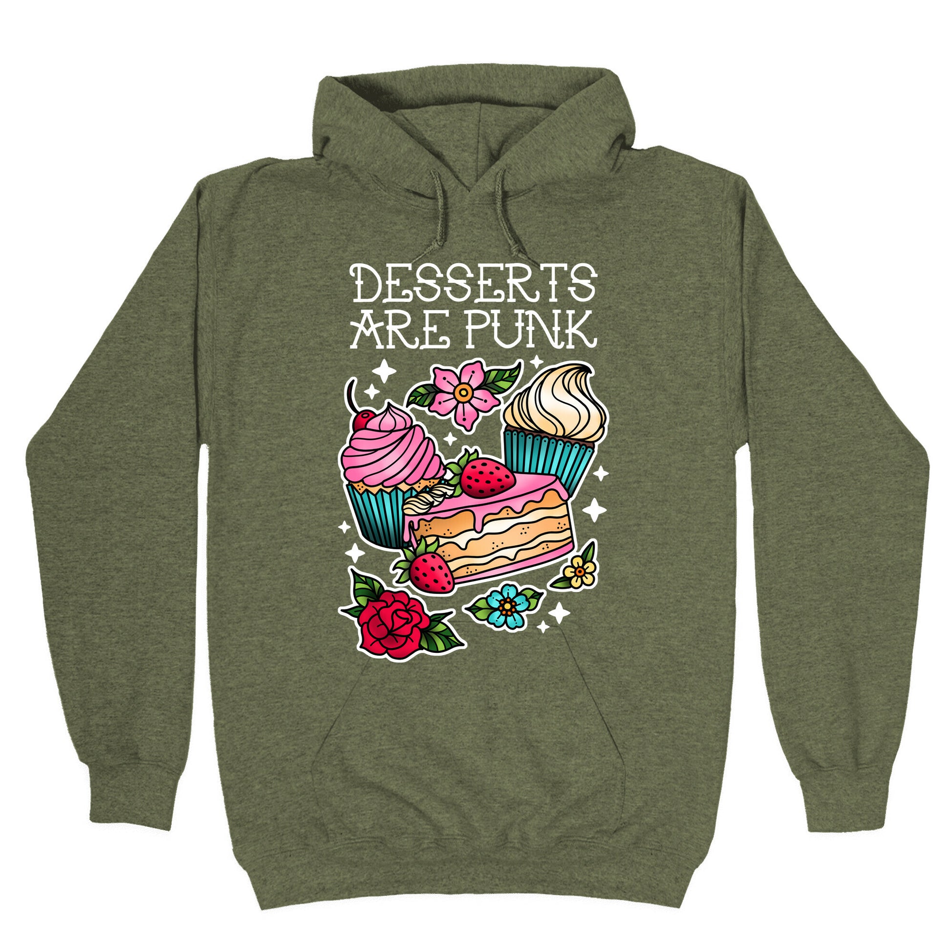 Desserts are Punk Hoodie