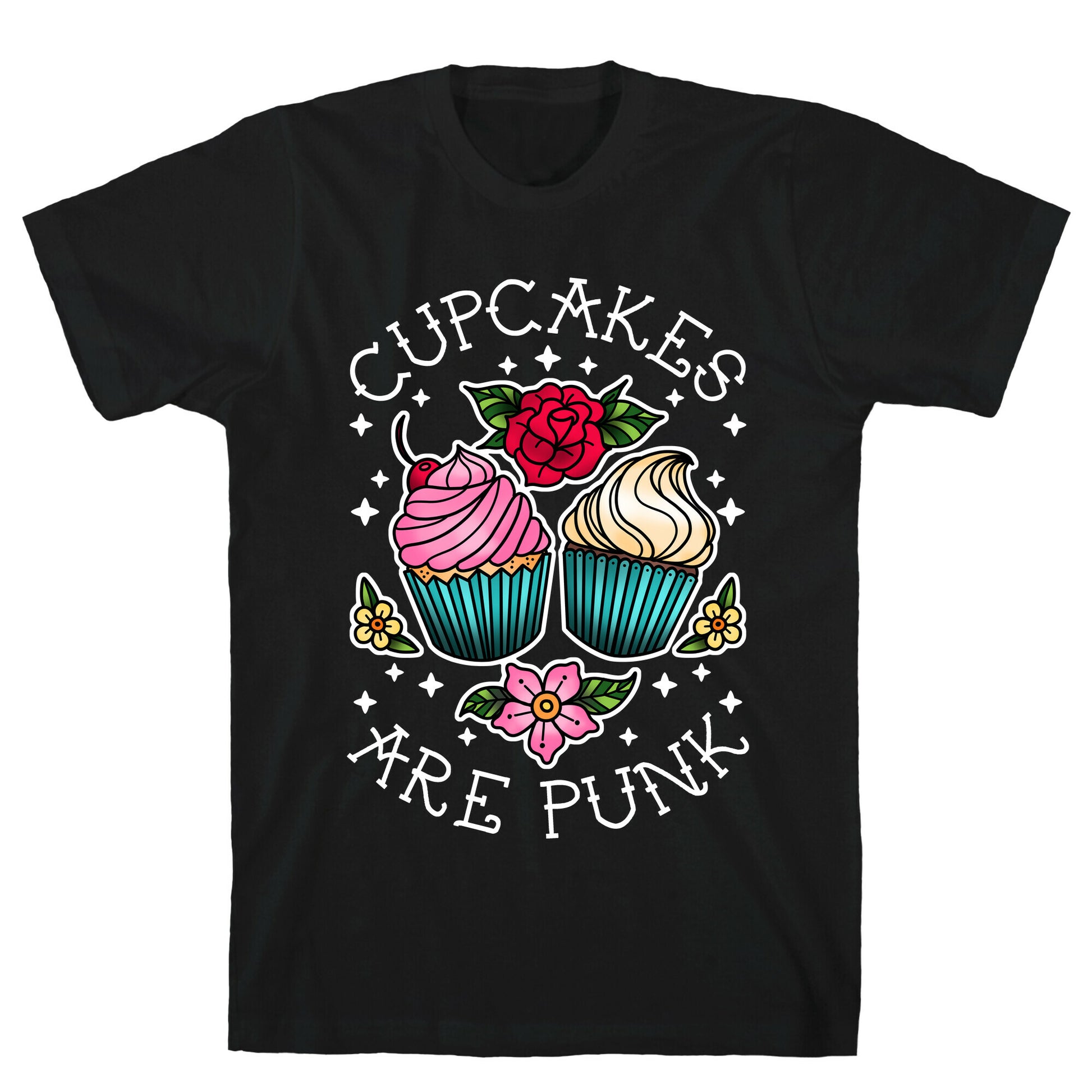 Cupcakes Are Punk T-Shirt