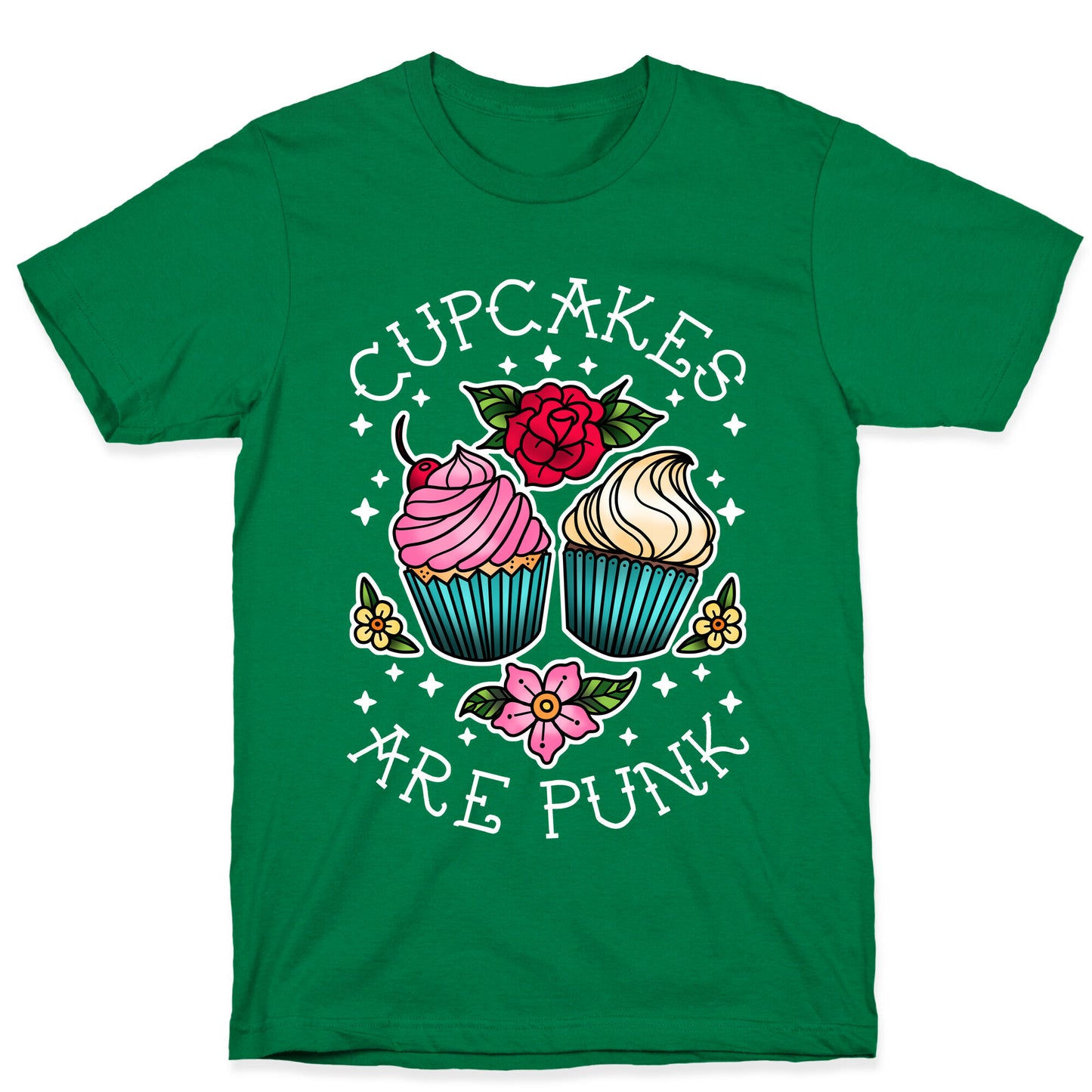 Cupcakes Are Punk T-Shirt