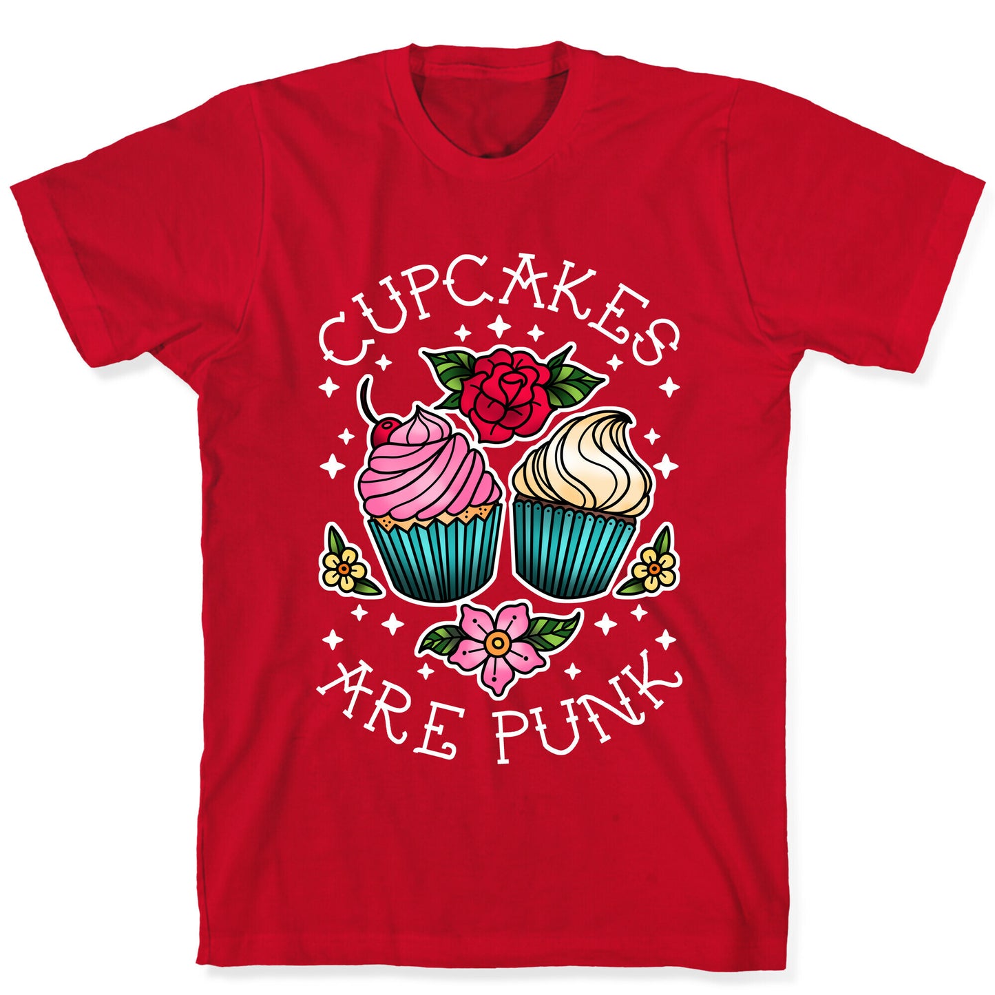 Cupcakes Are Punk T-Shirt