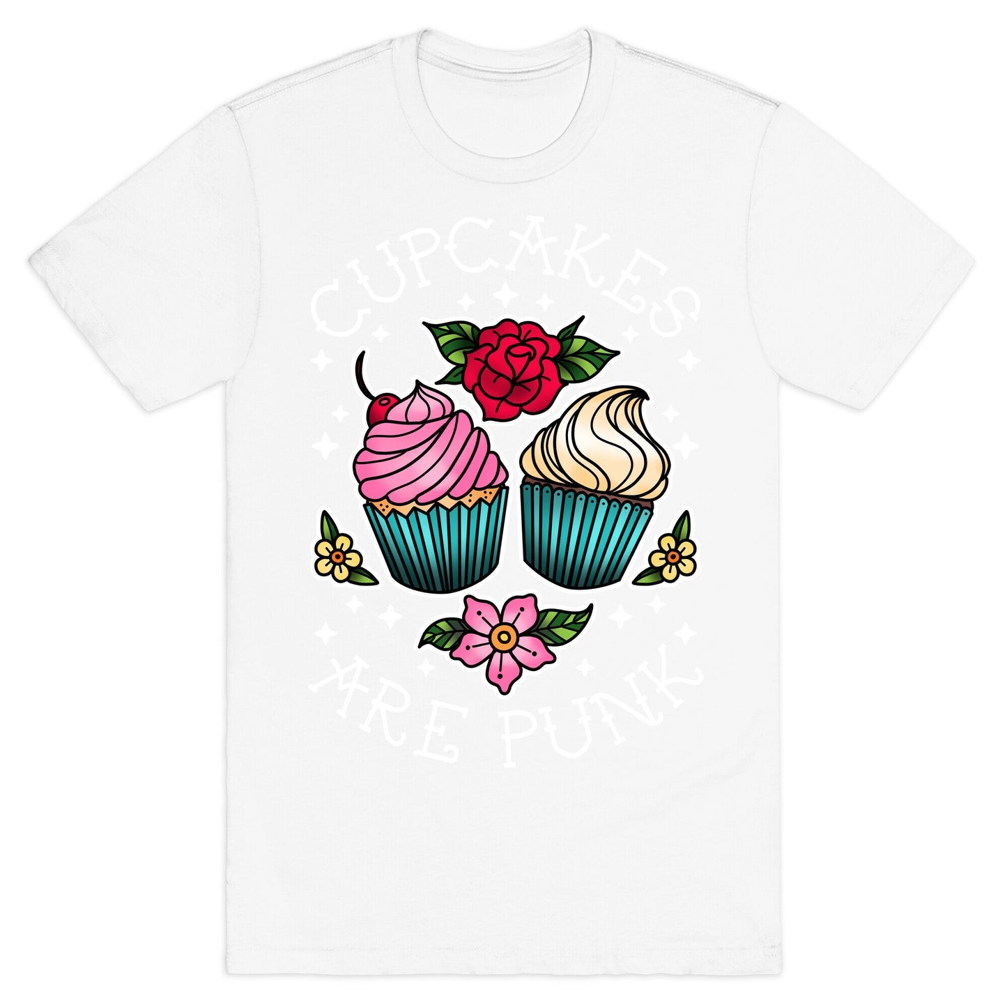 Cupcakes Are Punk T-Shirt