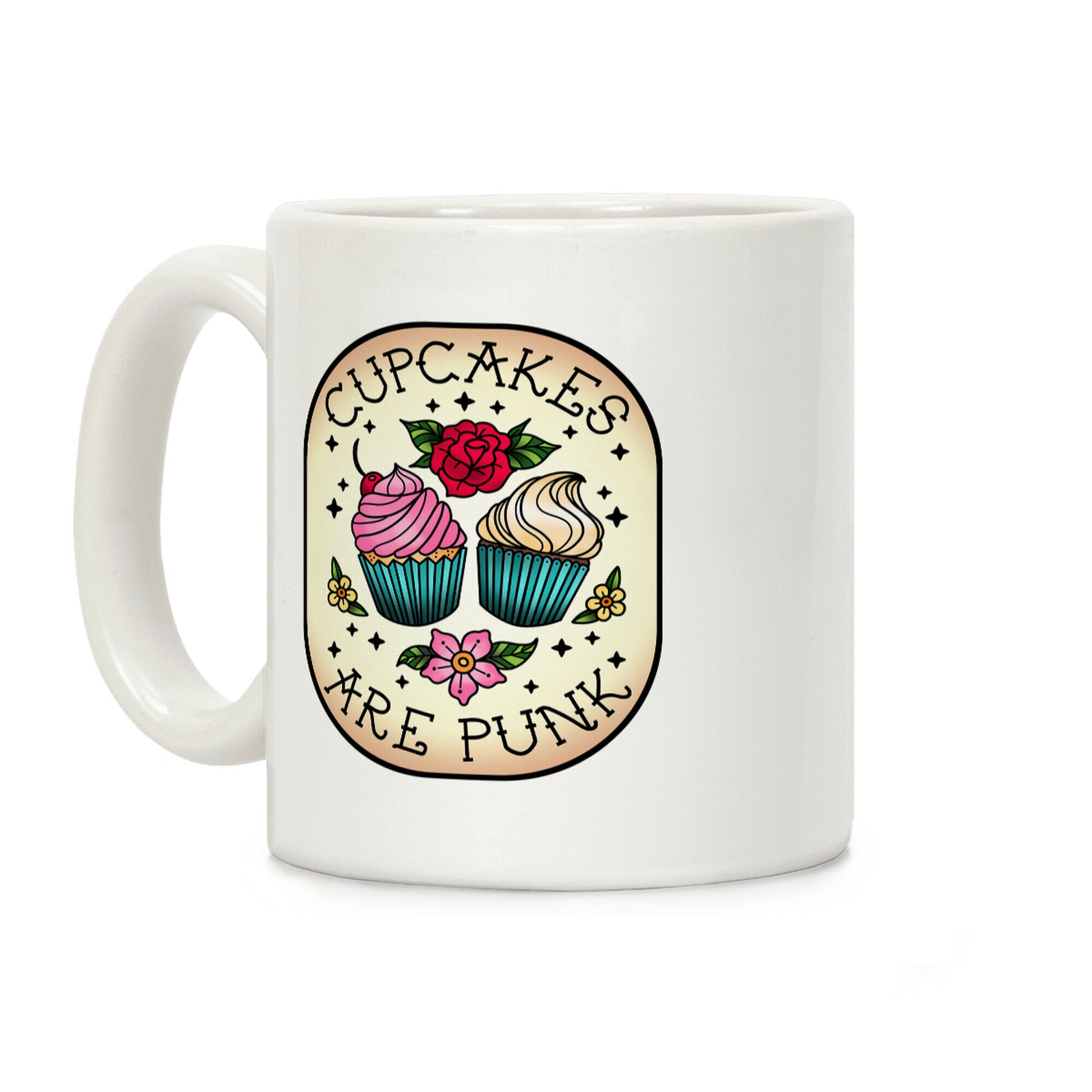 Cupcakes Are Punk Coffee Mug