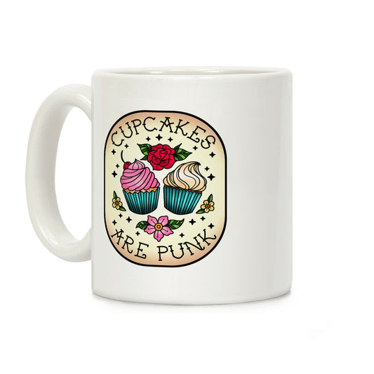 Cupcakes Are Punk Coffee Mug