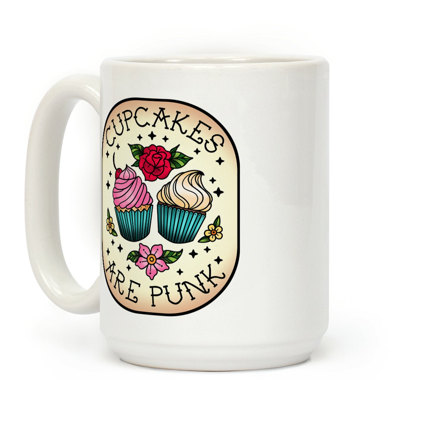 Cupcakes Are Punk Coffee Mug