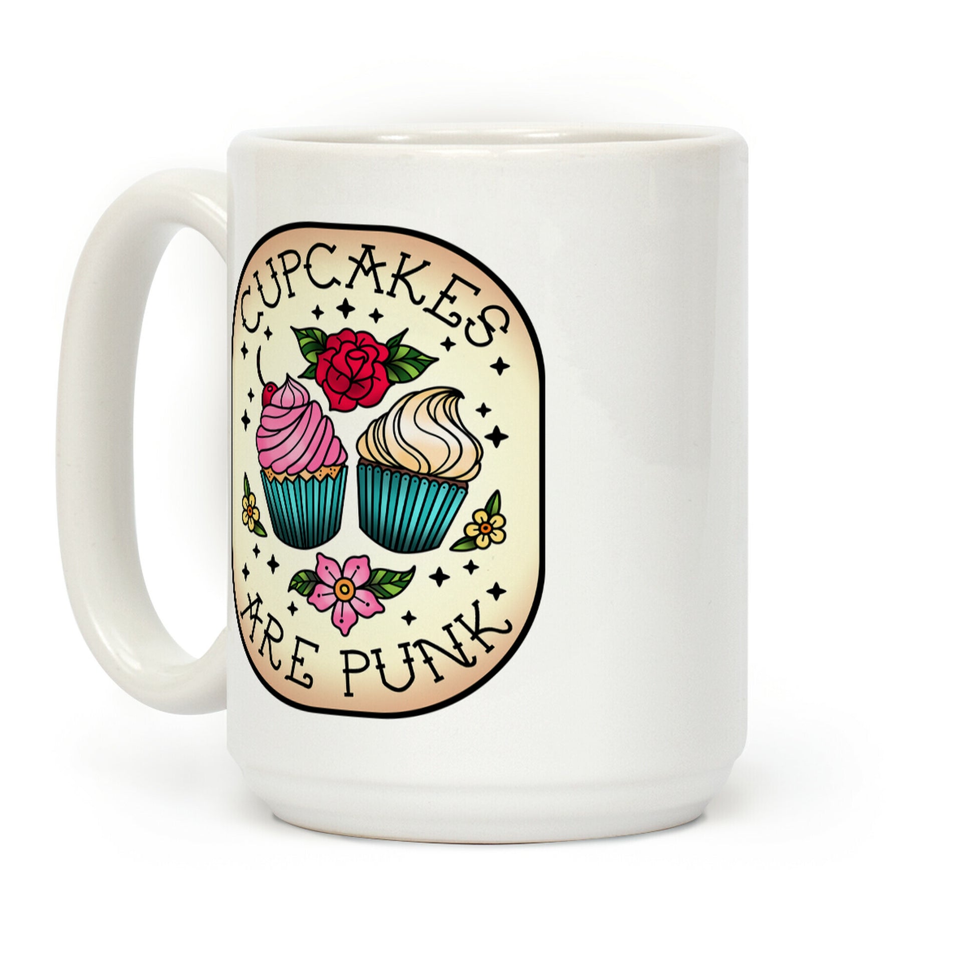 Cupcakes Are Punk Coffee Mug