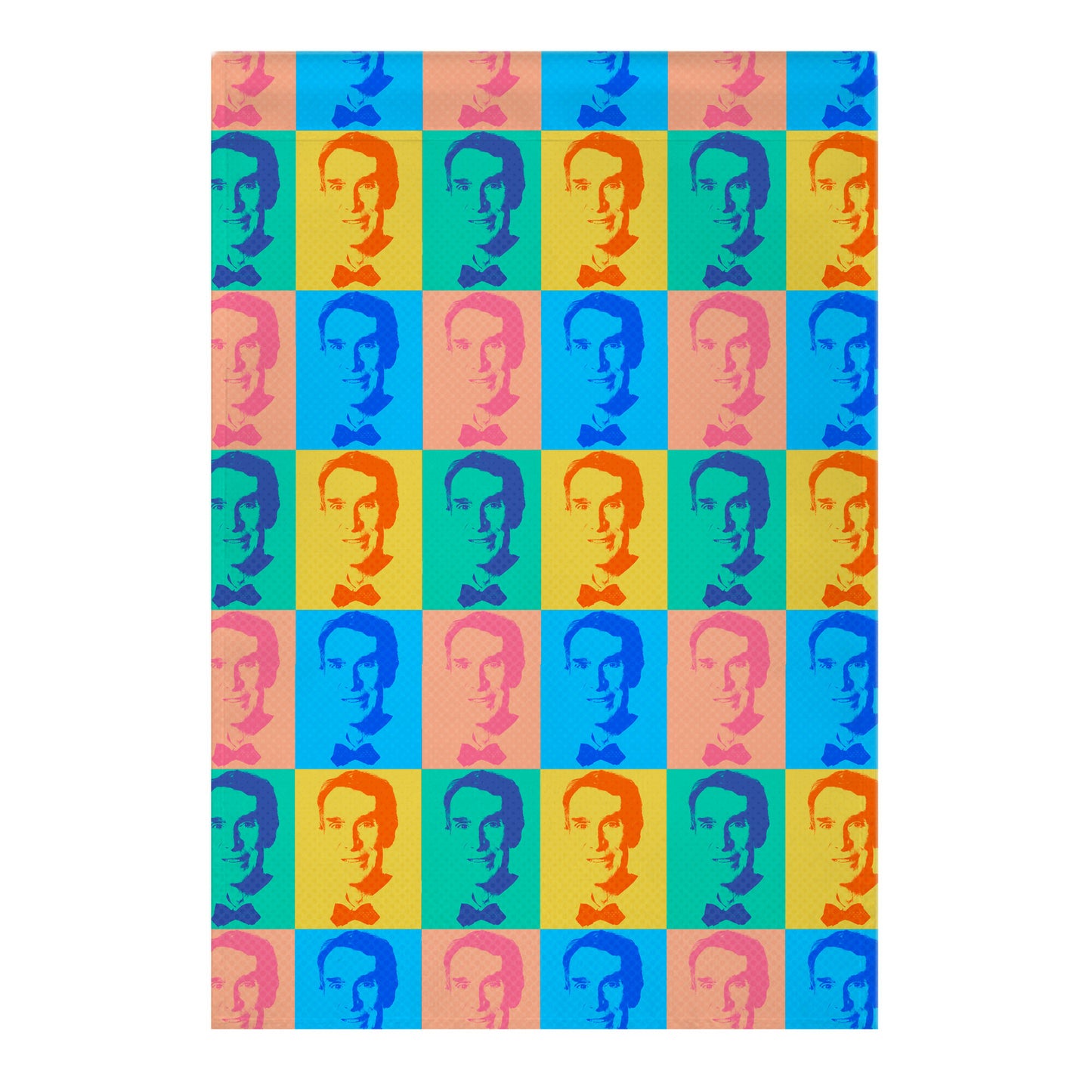 Pop Art Bill Nye Garden Flag