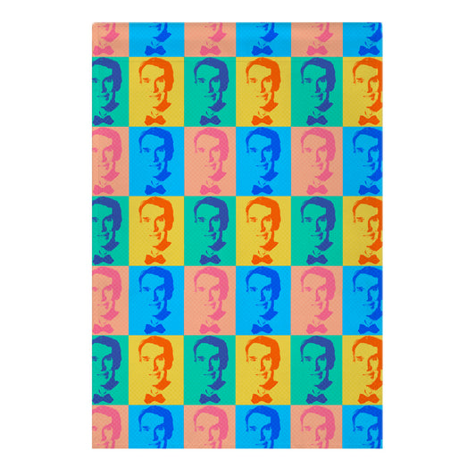 Pop Art Bill Nye Garden Flag