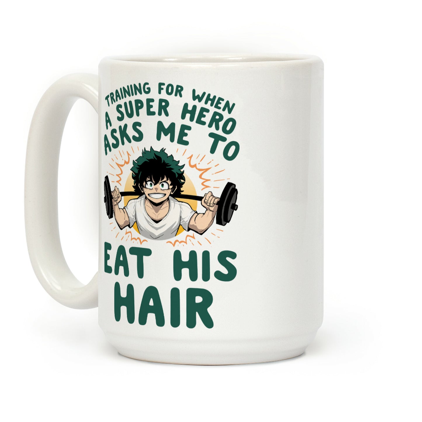 Traning For When A Super Hero Asks Me To Eat His Hair Coffee Mug