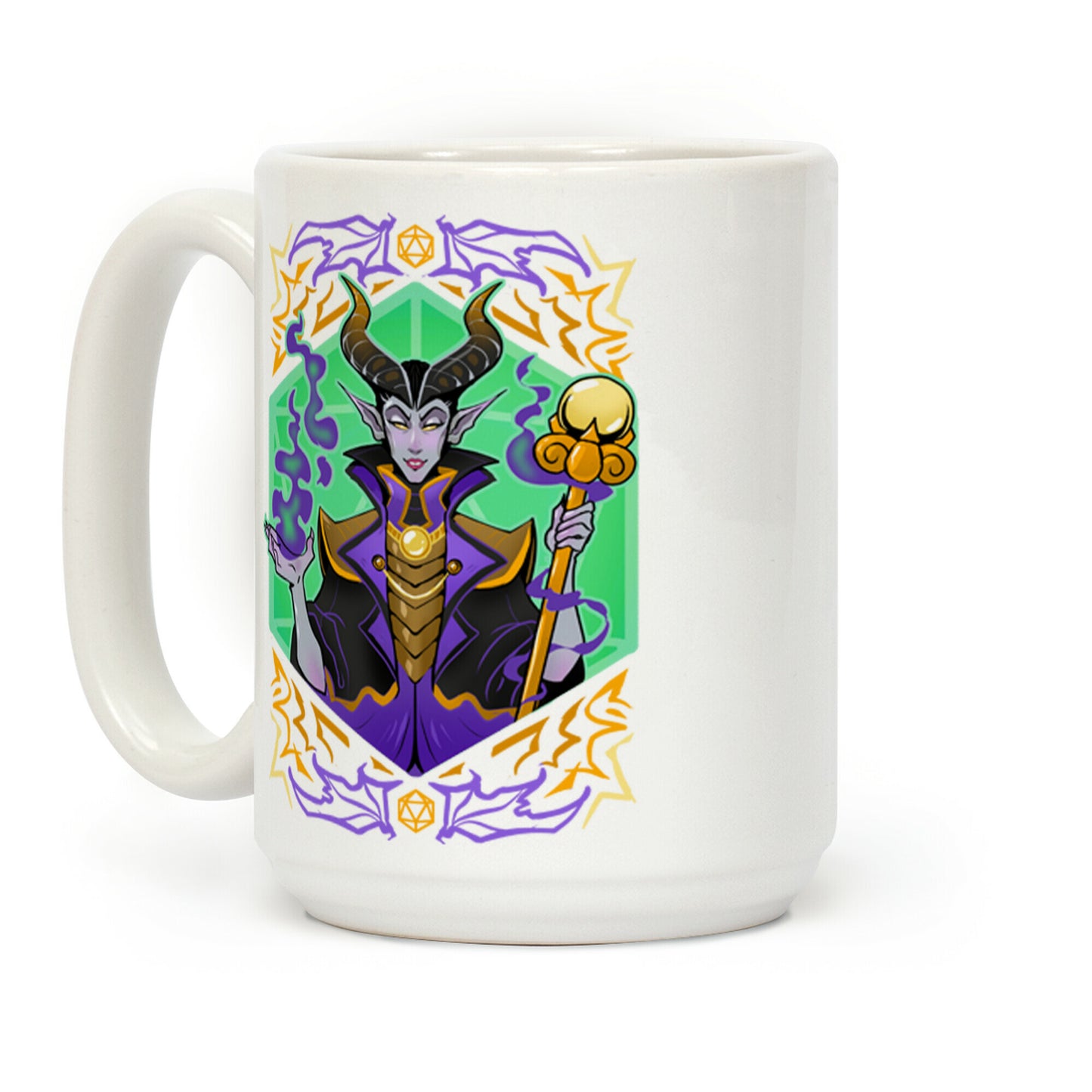 DND princesses: Tiefling Maleficent Coffee Mug